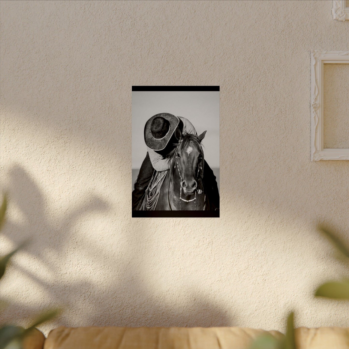 Where The Trail Ends – Western Textured Watercolor Matte Posters