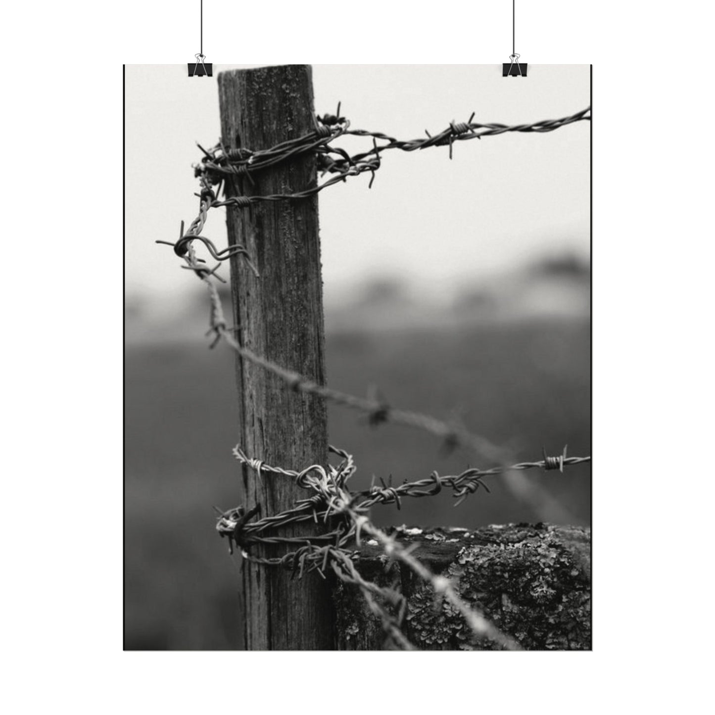 Tough As Nails – Western Textured Watercolor Matte Posters