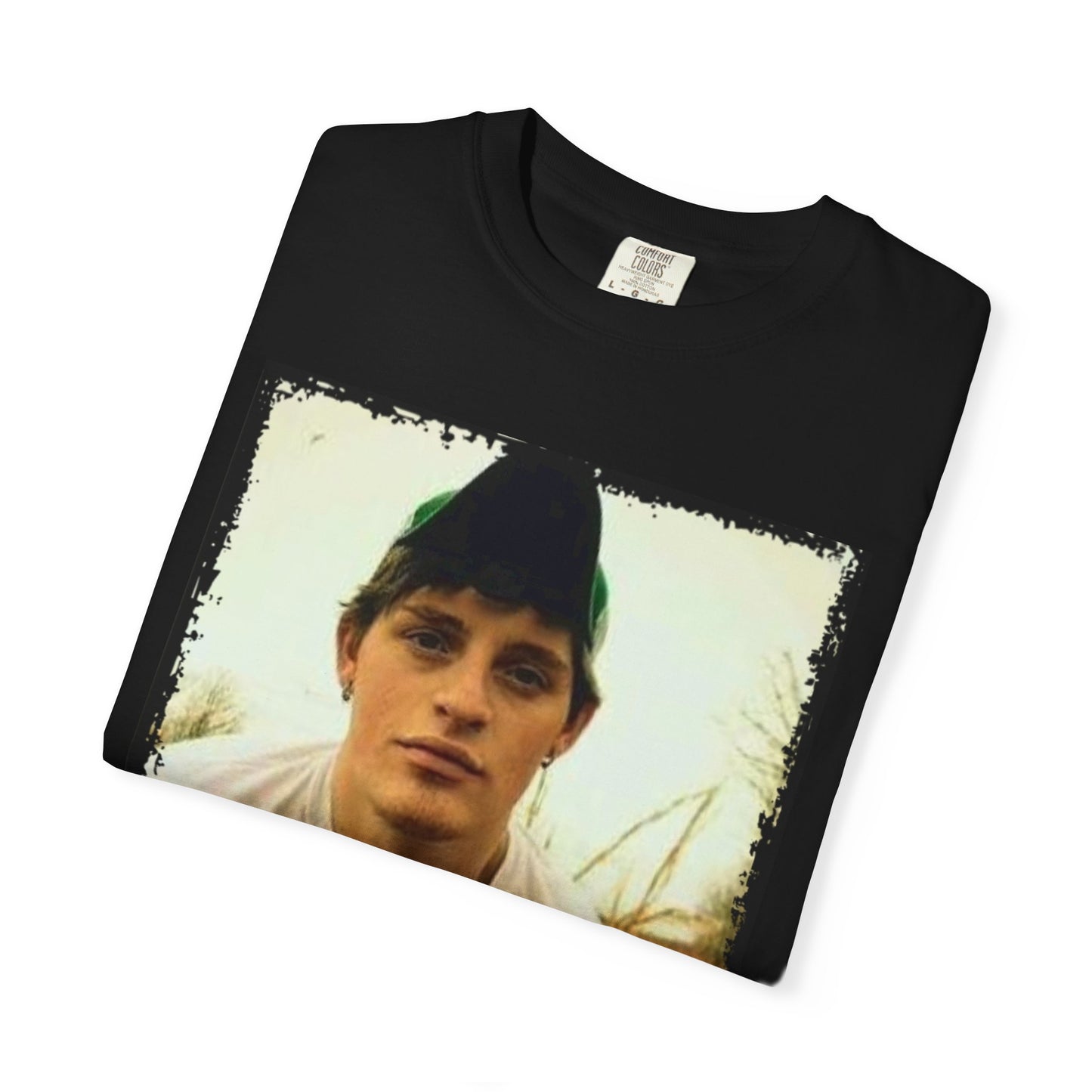 Holler Boy Upchurch Garment-Dyed Unisex T-Shirt, Vintage Style Tee, Casual Wear, Gift for Him, Festival Outfit, Farm Life Apparel