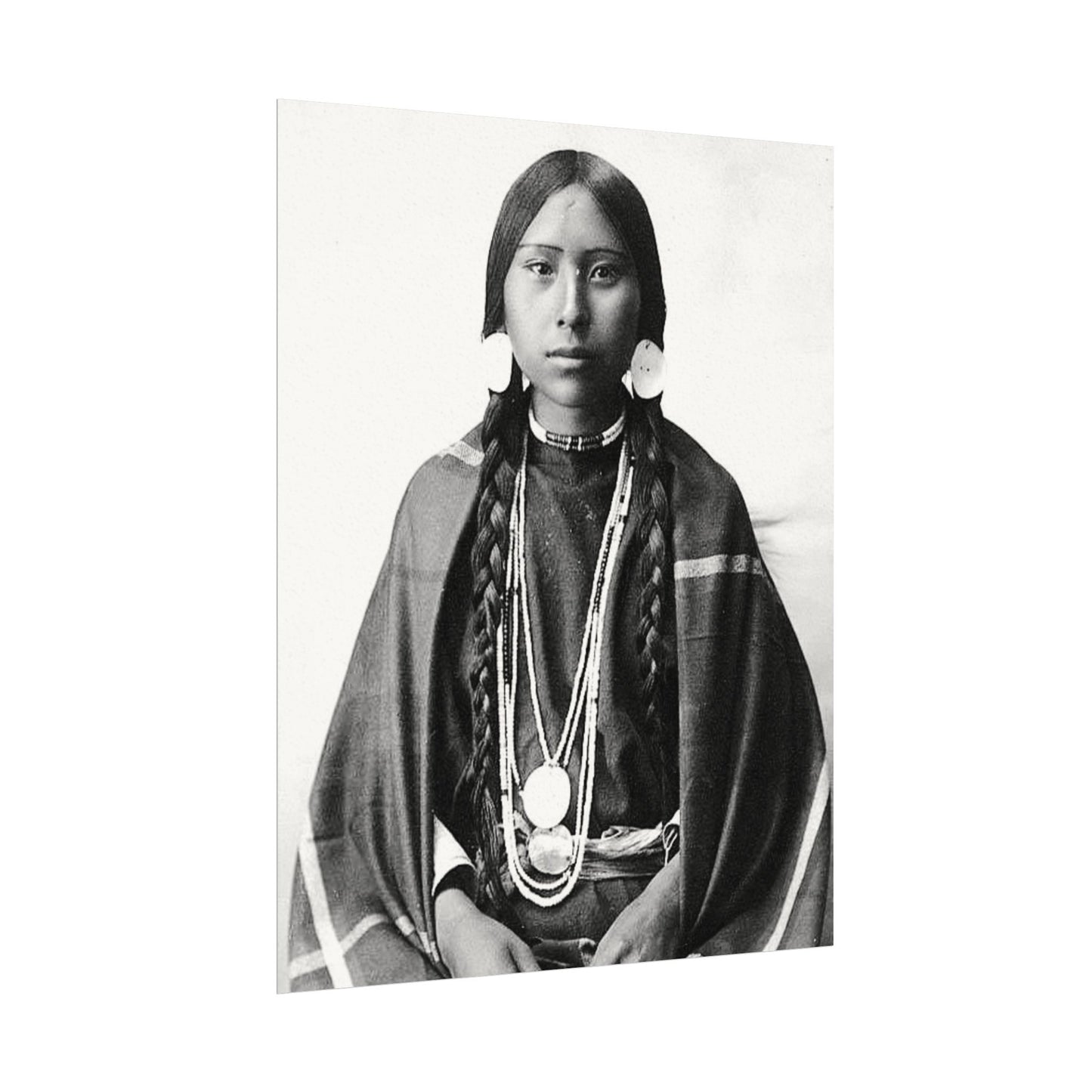 1915 Spokane Beauty – Western Textured Watercolor Matte Posters