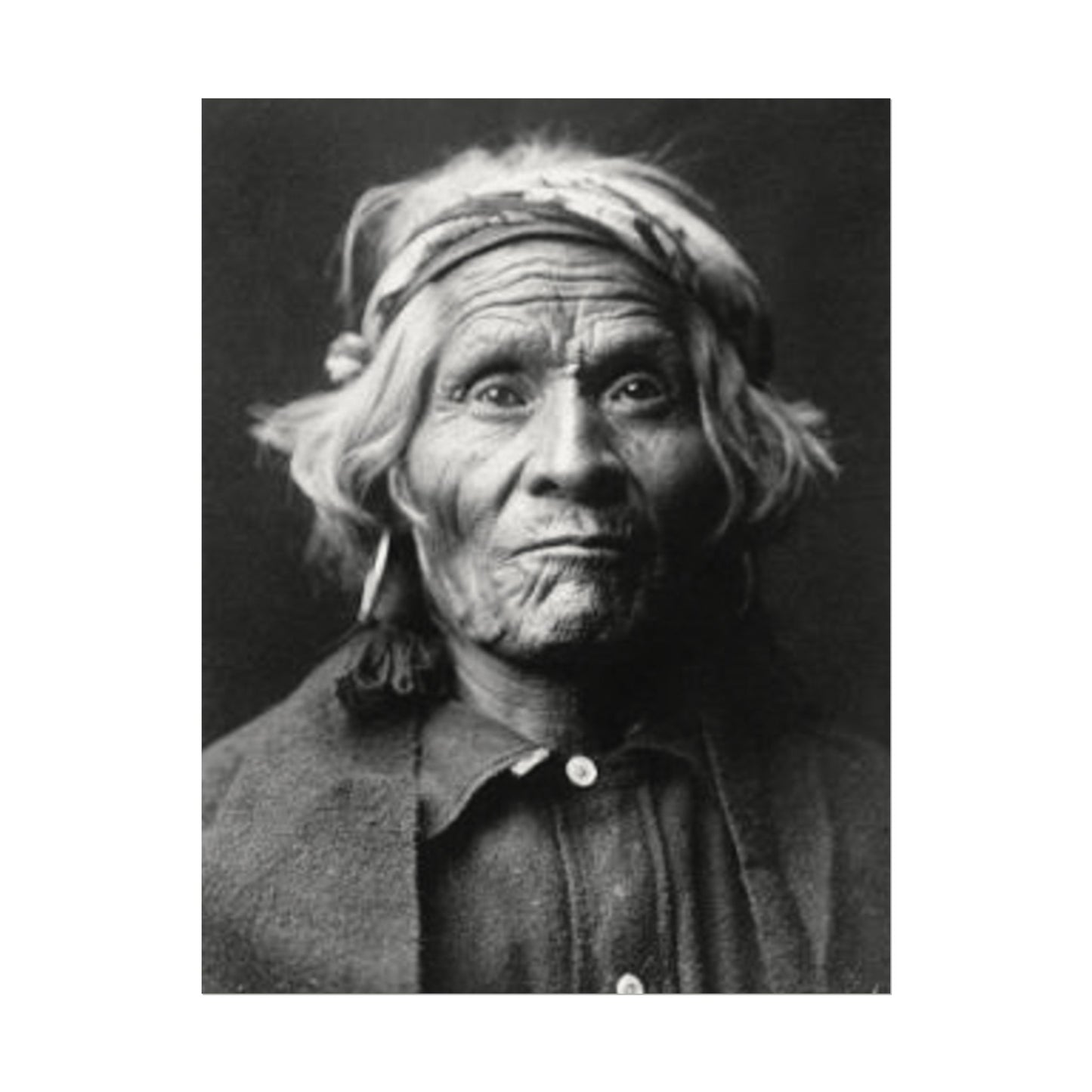 Iorn In His Silence – Western Textured Watercolor Matte Posters