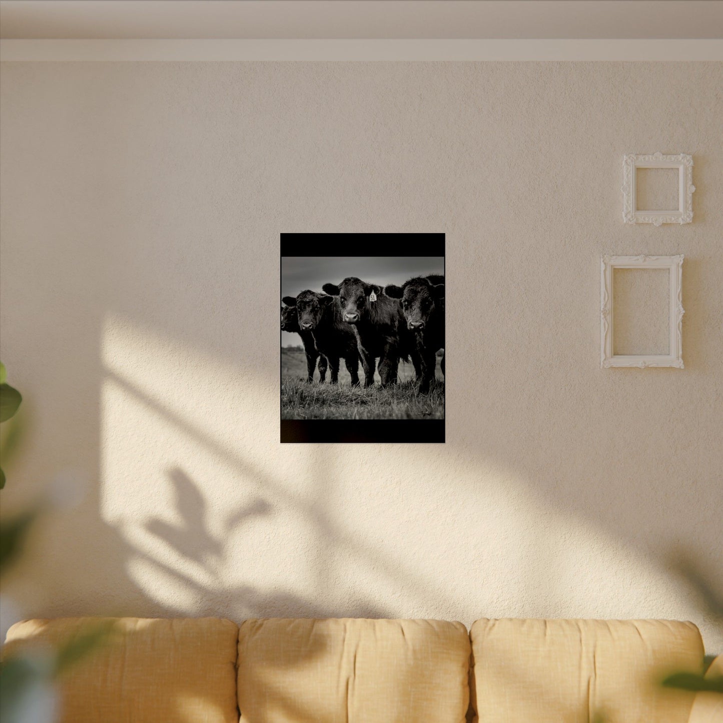 The Grazing Crew – Western Textured Watercolor Matte Posters