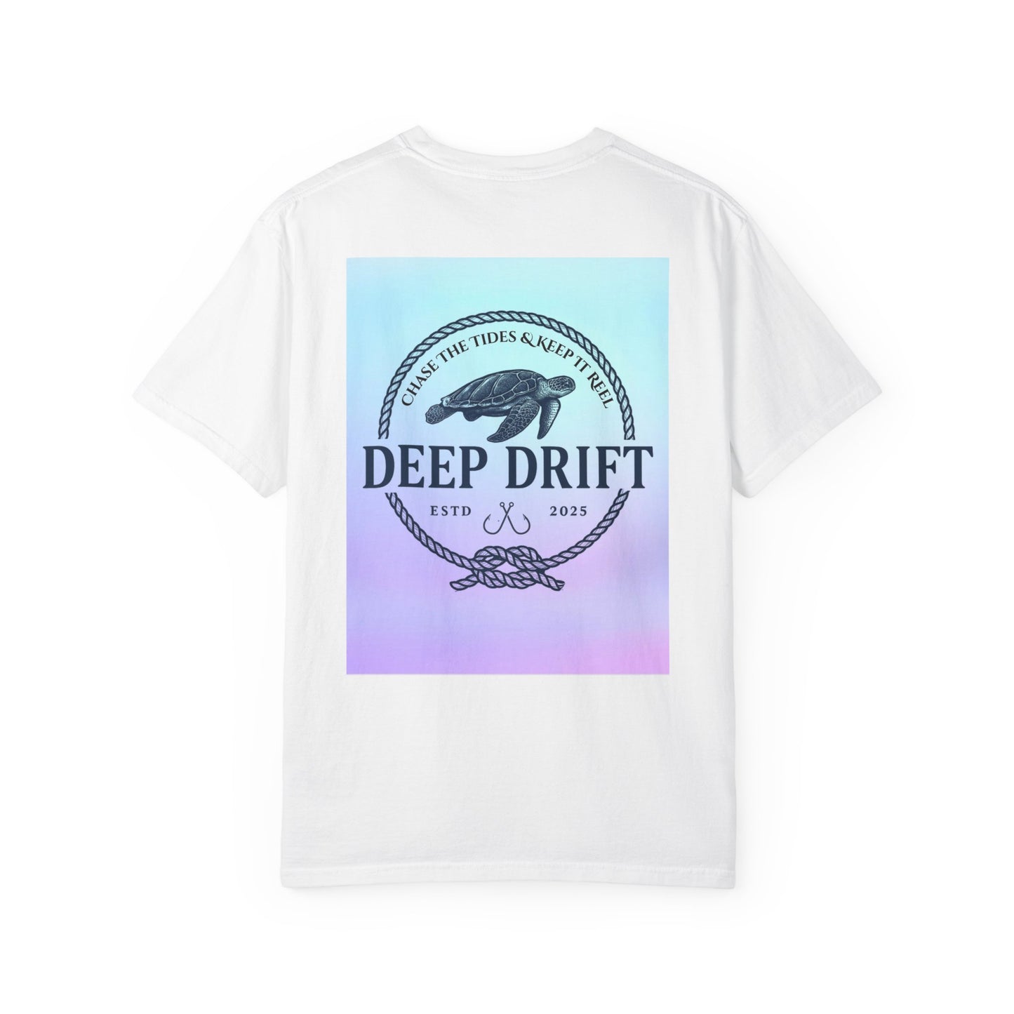 Turtle Ocean Tee, Deep Drift