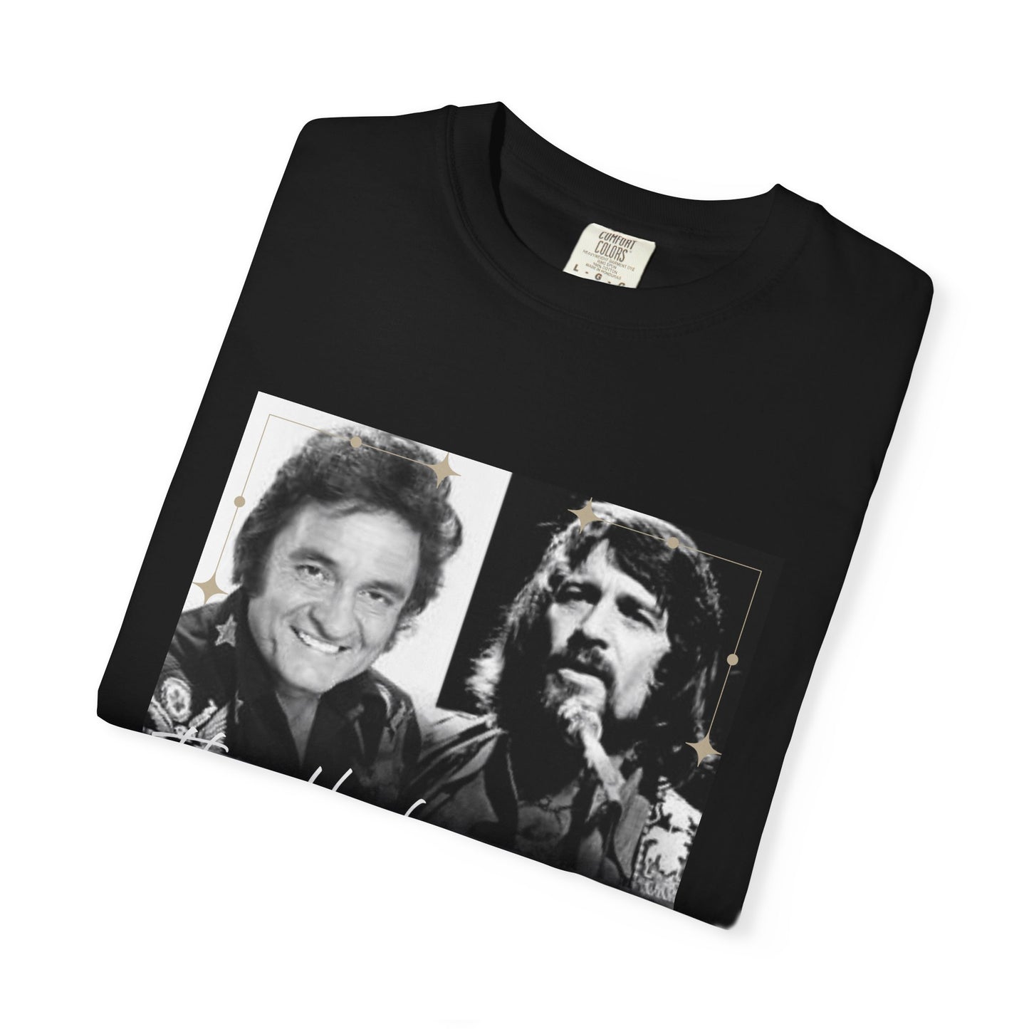 The Highwaymen Unisex Garment-Dyed T-Shirt, Vintage Music Tee, Country Music Apparel, Gift for Music Lovers, Concert Shirt