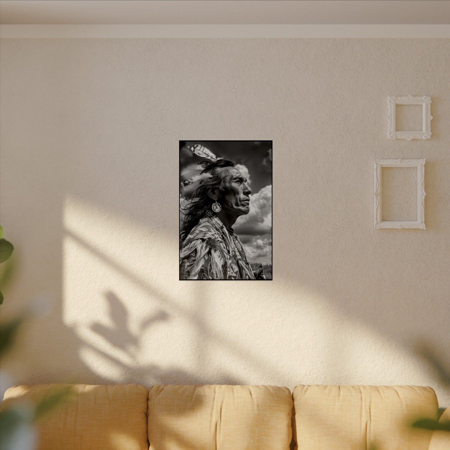 The Ancestral Winds Are Calling  – Western Textured Watercolor Matte Posters