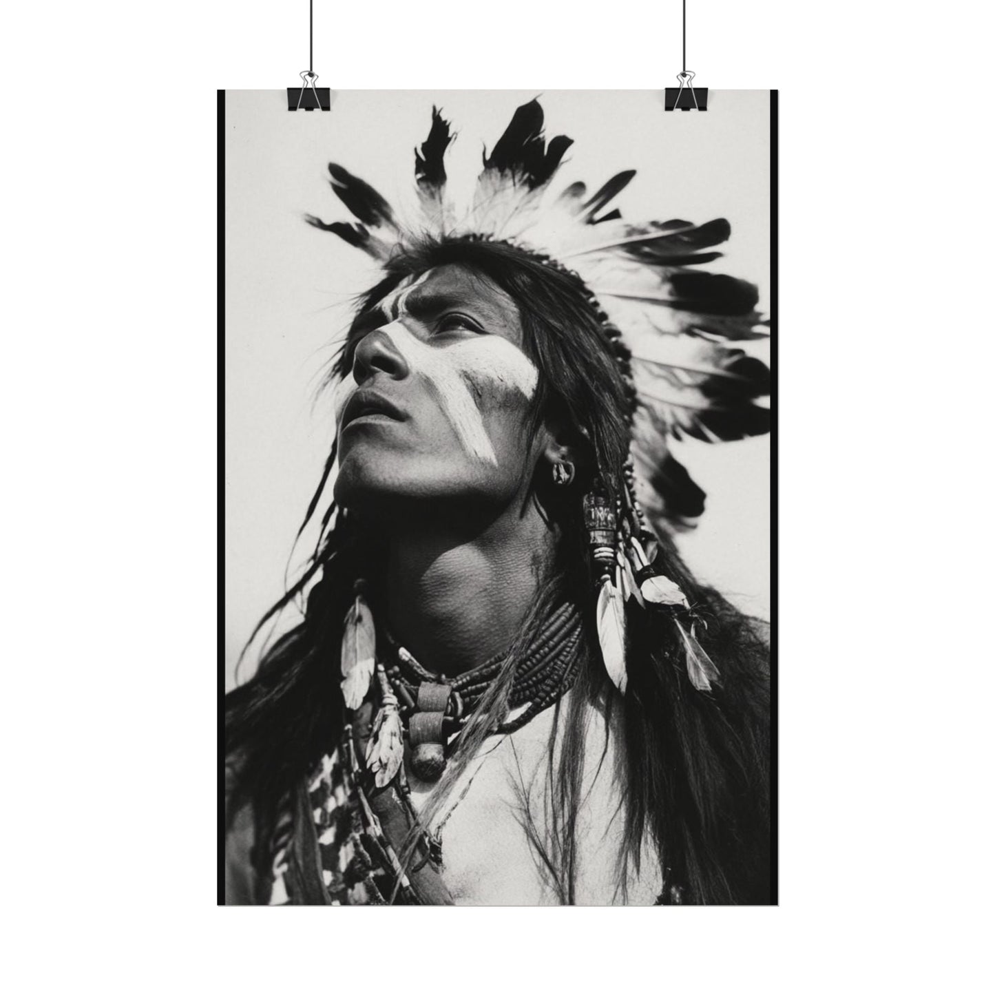 He Who Remembers – Western Textured Watercolor Matte Posters