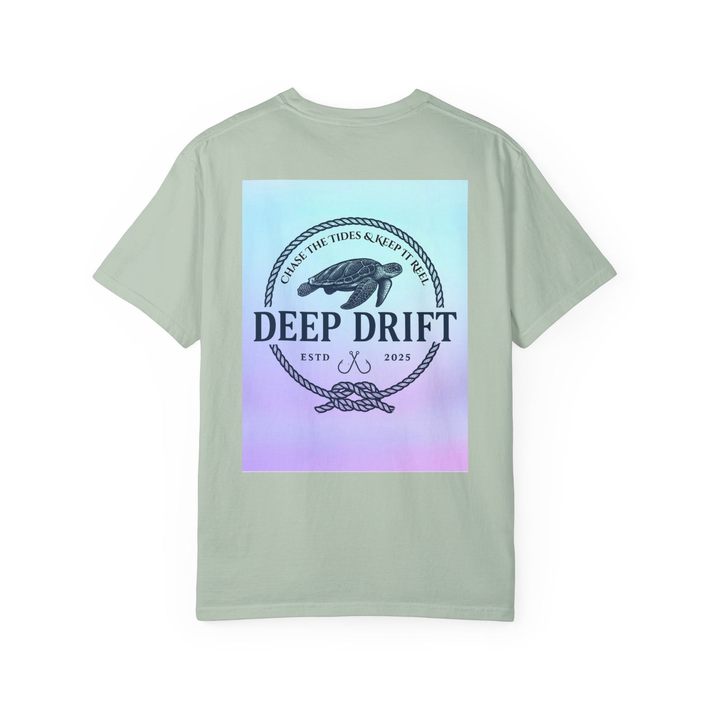 Turtle Ocean Tee, Deep Drift