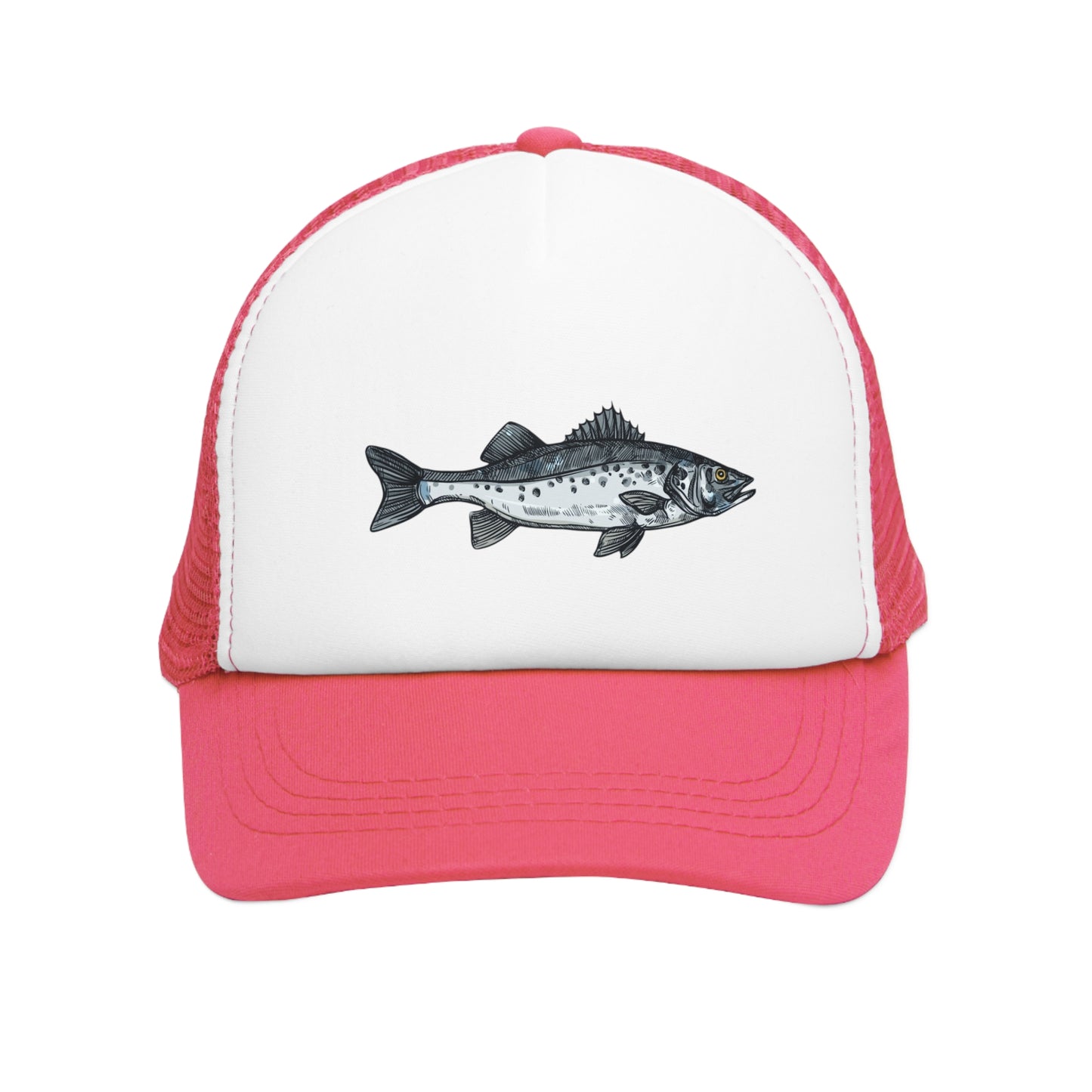 Fish, Retro Trucker Hat, Angler Gifts , Outdoor Accessory, Beer Lover Gift, Summer BBQ Essential