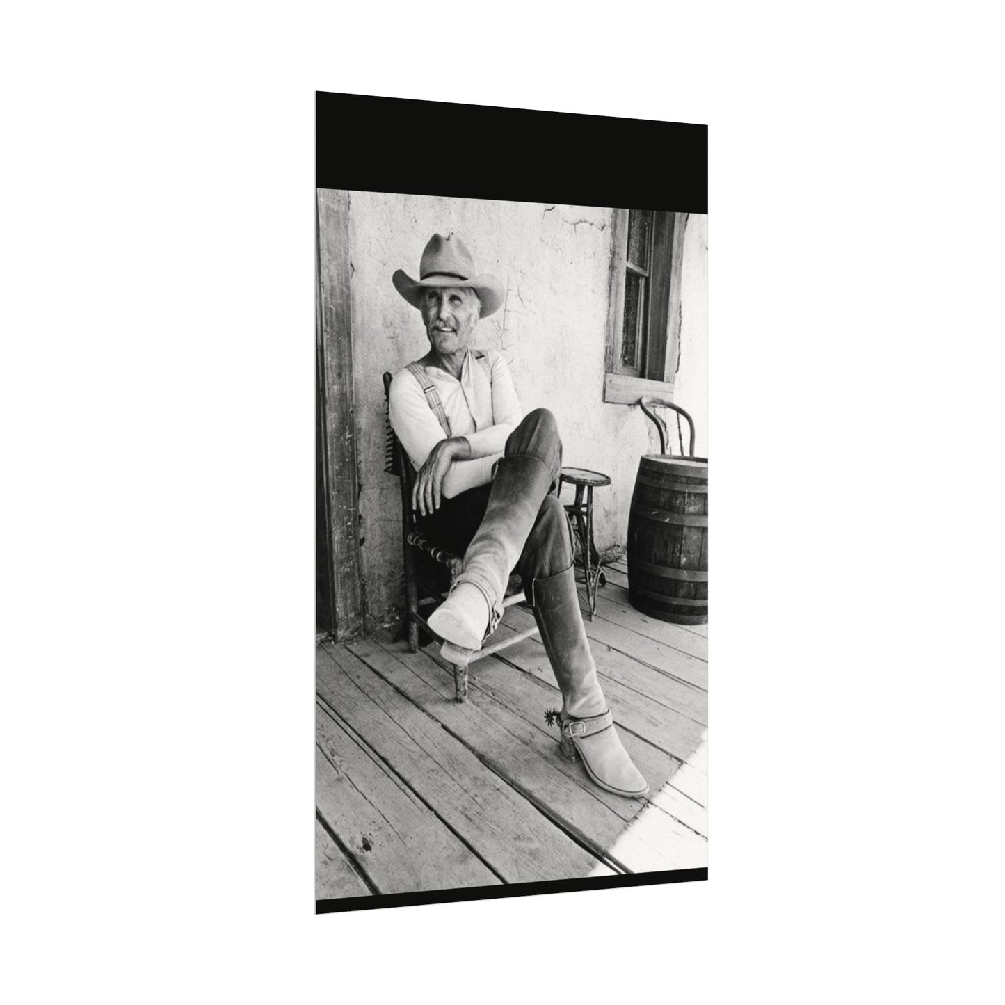 The Lonesome Dove – Western Textured Watercolor Matte Posters