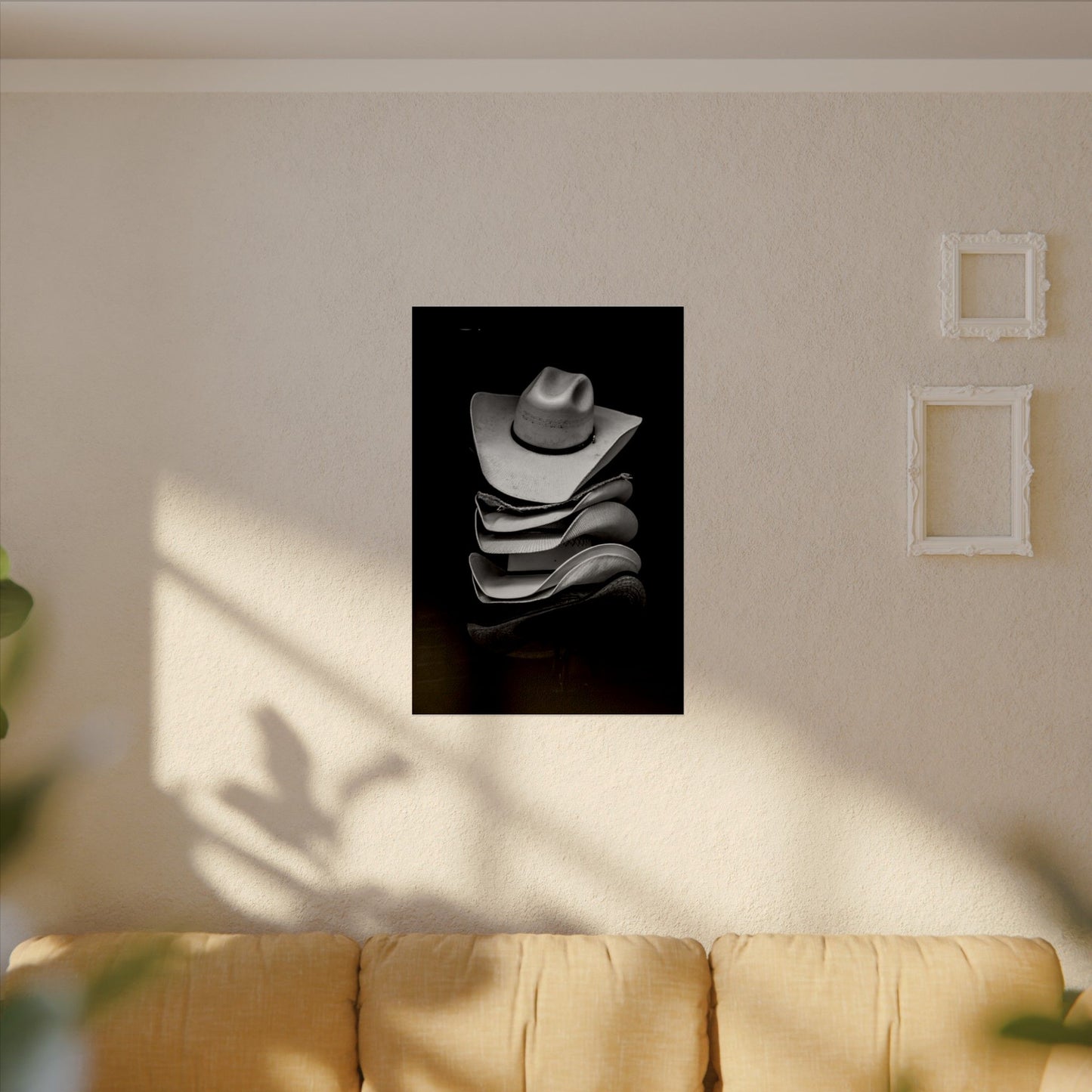 I Tip My Hat To The Keeper Of The Stars– Western Textured Watercolor Matte Posters