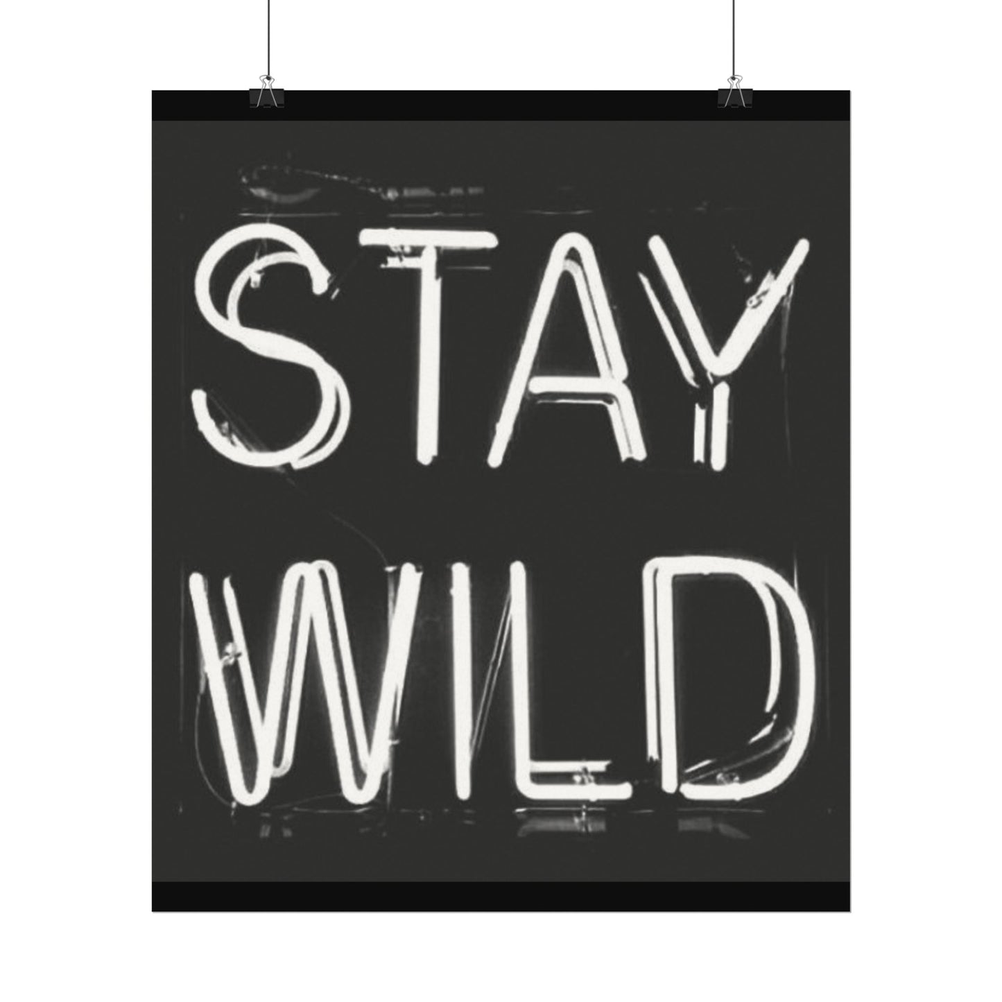 Stay Wild – Western Textured Watercolor Matte Posters