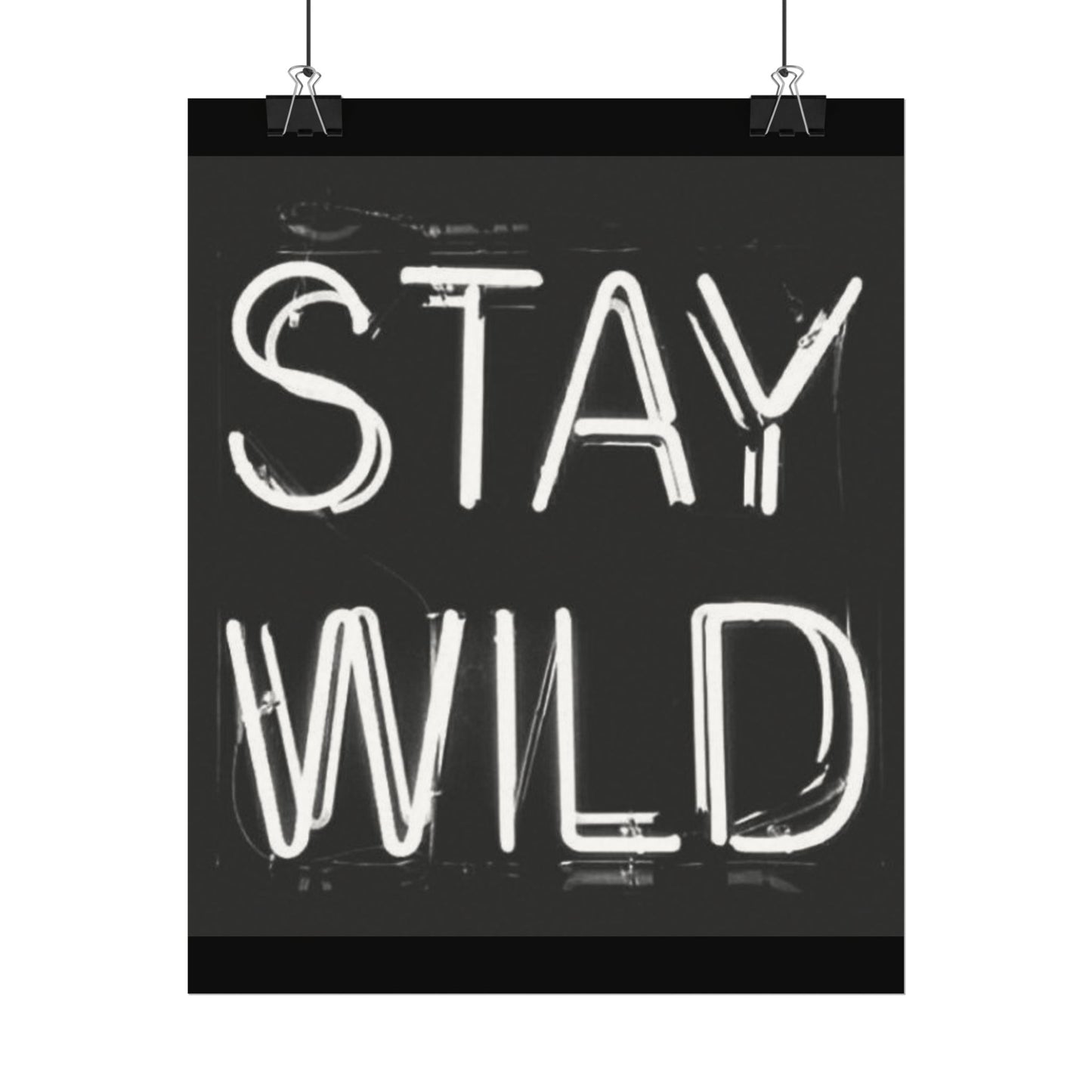 Stay Wild – Western Textured Watercolor Matte Posters