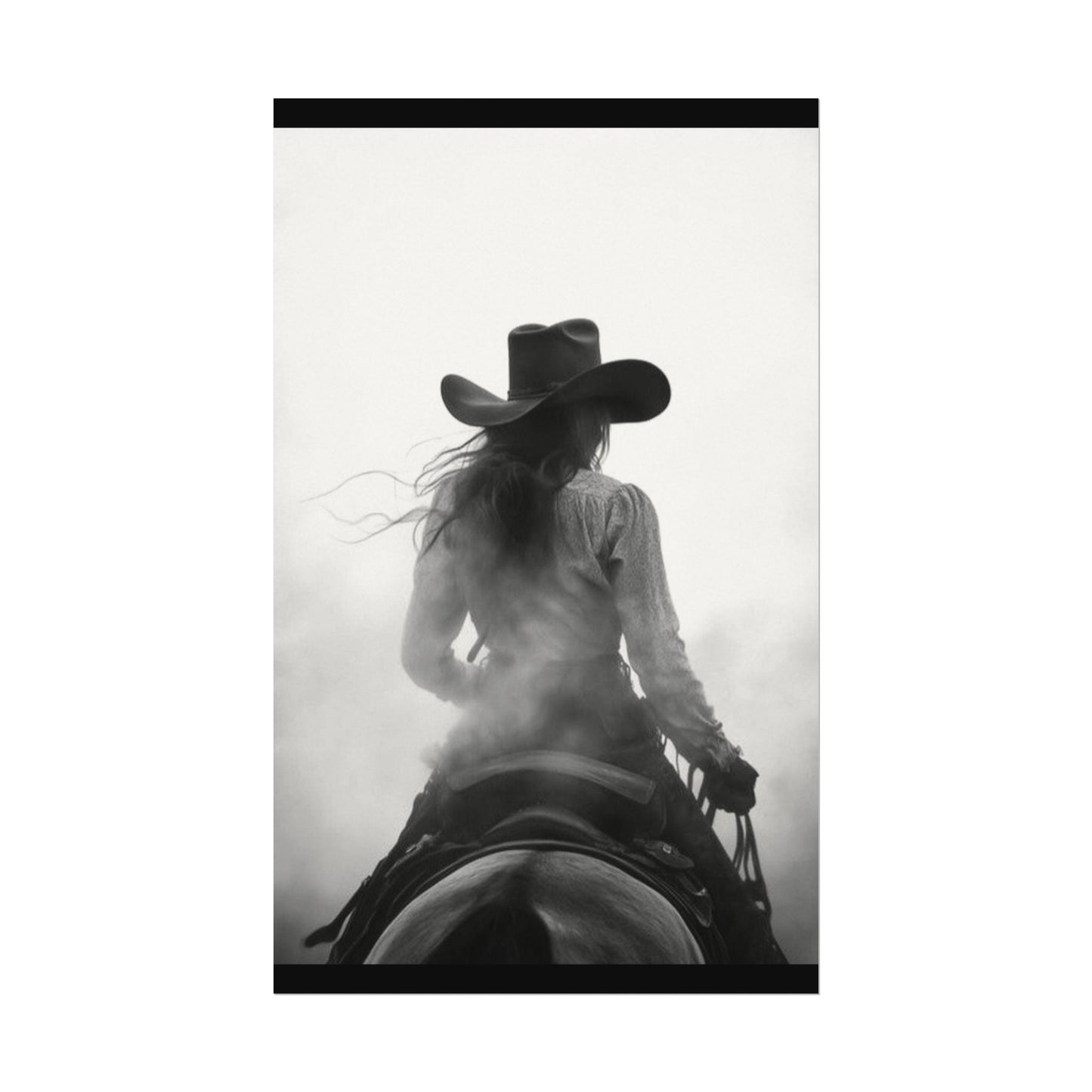 Whispers In The Dust– Western Textured Watercolor Matte Posters