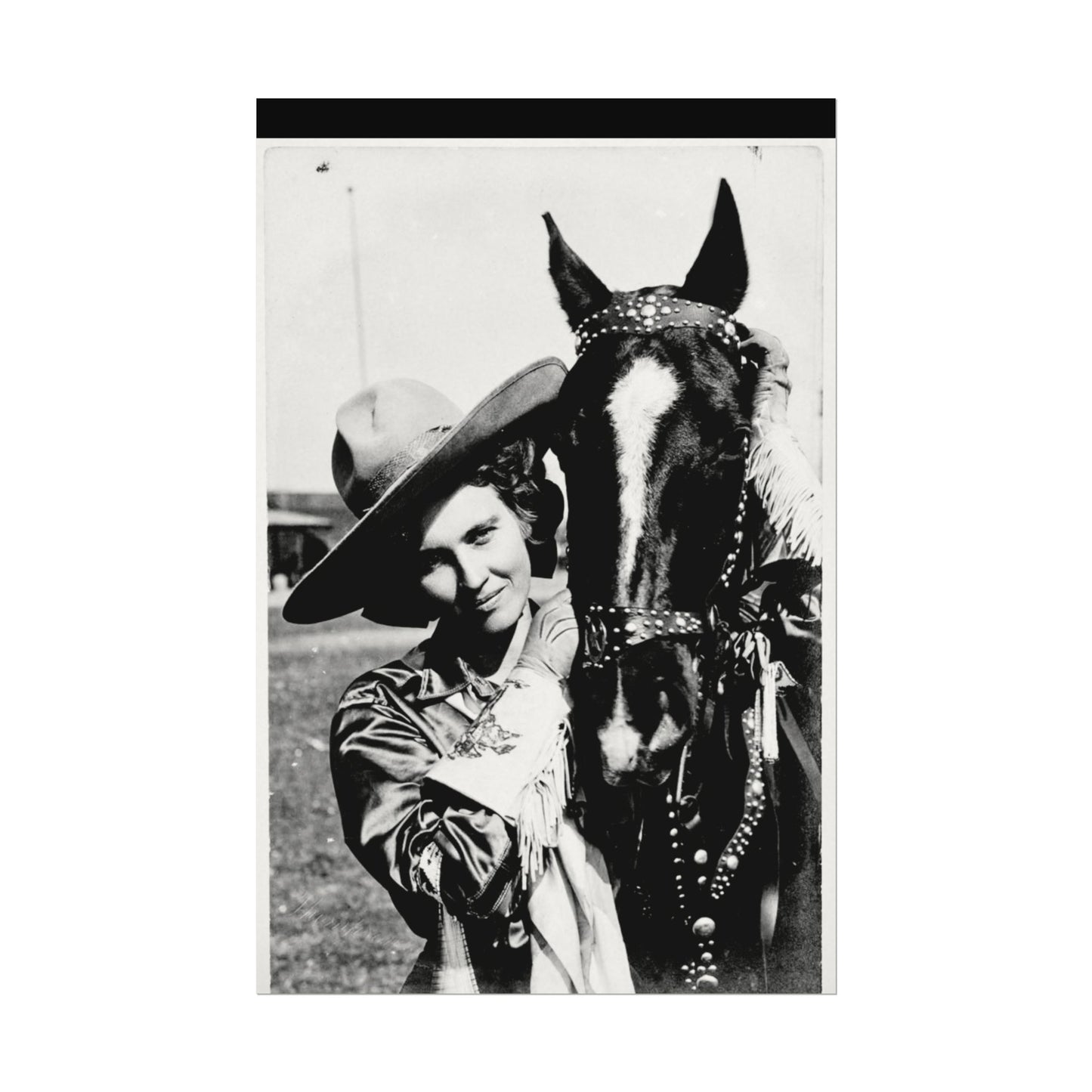 Steadfast Devotion – Western Textured Watercolor Matte Posters