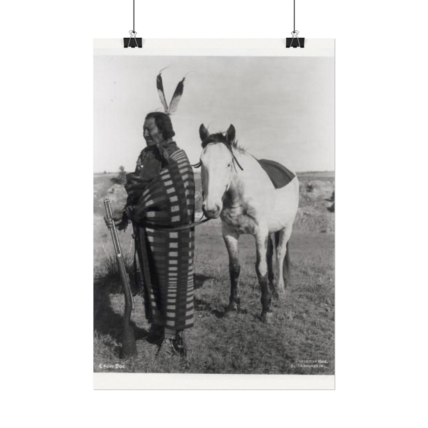 Sacred Ties – Western Textured Watercolor Matte Posters