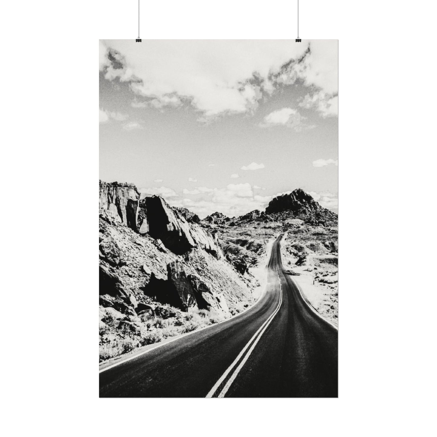 Adventure Awaits On The Open Road Textured Watercolor Matte Posters