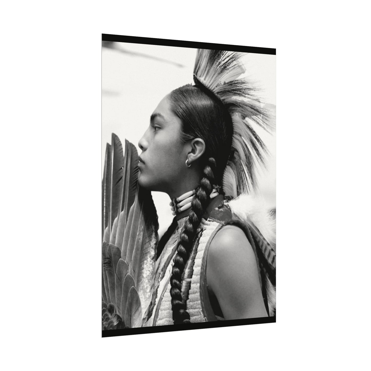 Soar High On Wings Like Eagles – Western Textured Watercolor Matte Posters