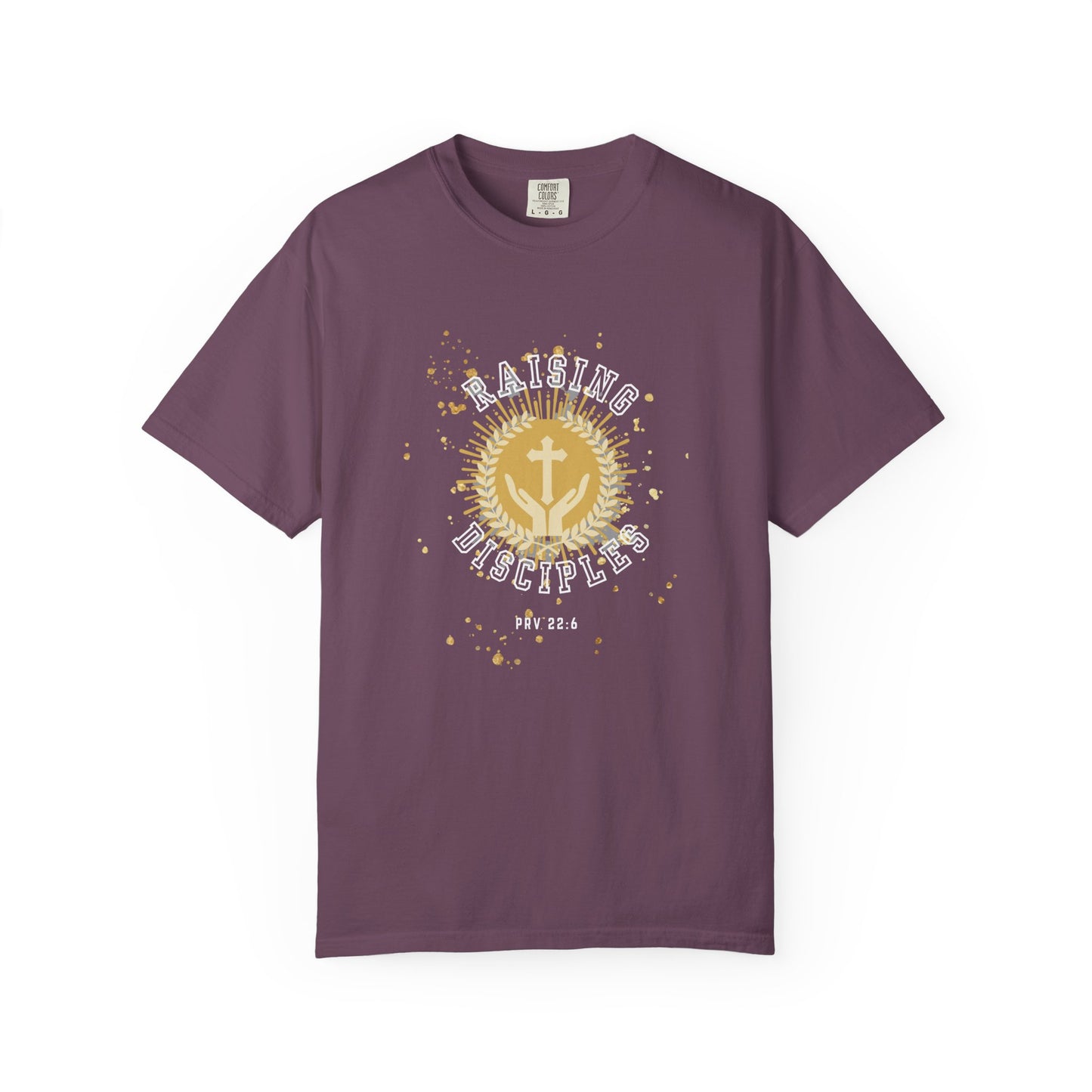 Spiritual Sunrise Unisex Garment-Dyed T-shirt, Faith-Based Apparel, Inspirational Gift, Casual Wear, Church Event, Everyday Comfort