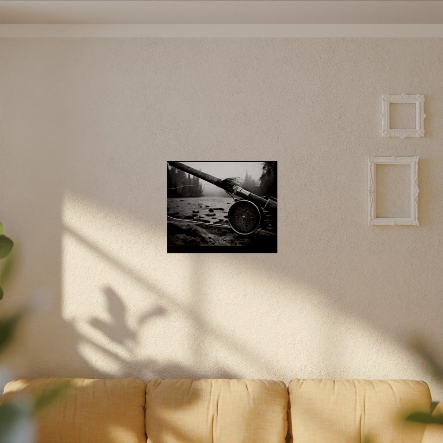 A River Runs Through It– Western Textured Watercolor Matte Posters