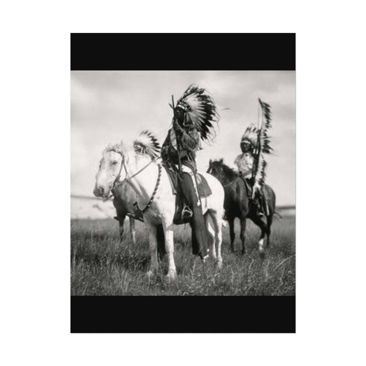 Feathers Of The Forgotten – Western Textured Watercolor Matte Posters