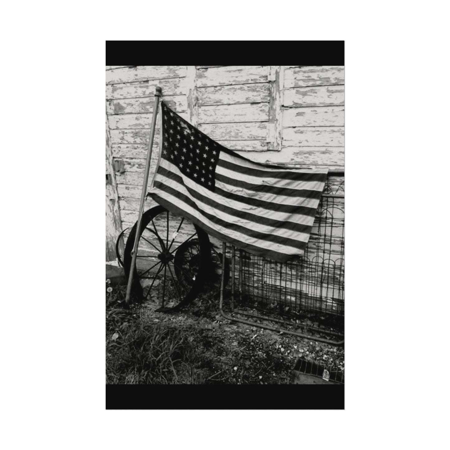 American Grit – Western Textured Watercolor Matte Posters