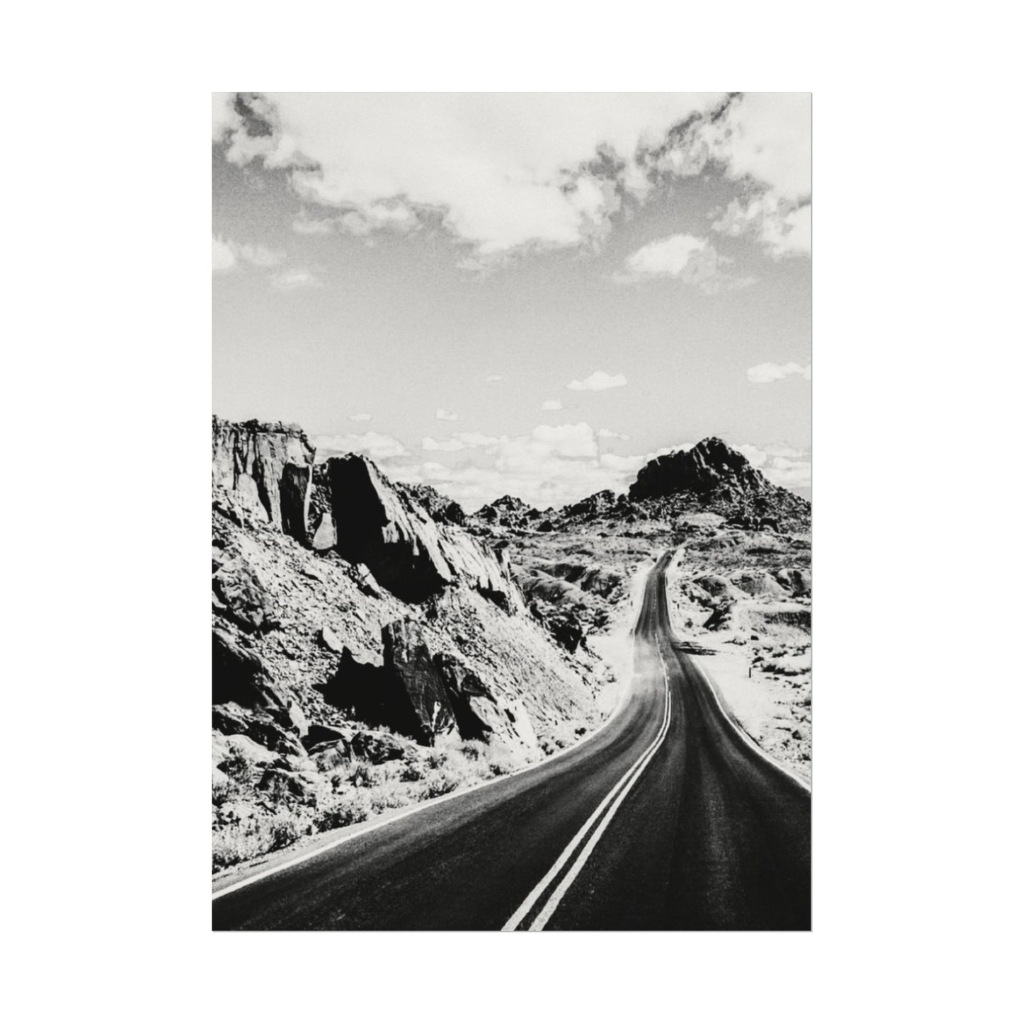 Adventure Awaits On The Open Road Textured Watercolor Matte Posters