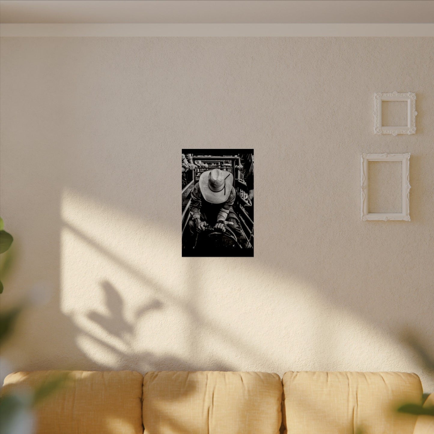 Lock Loaded & In The Chute Textured Watercolor Matte Posters