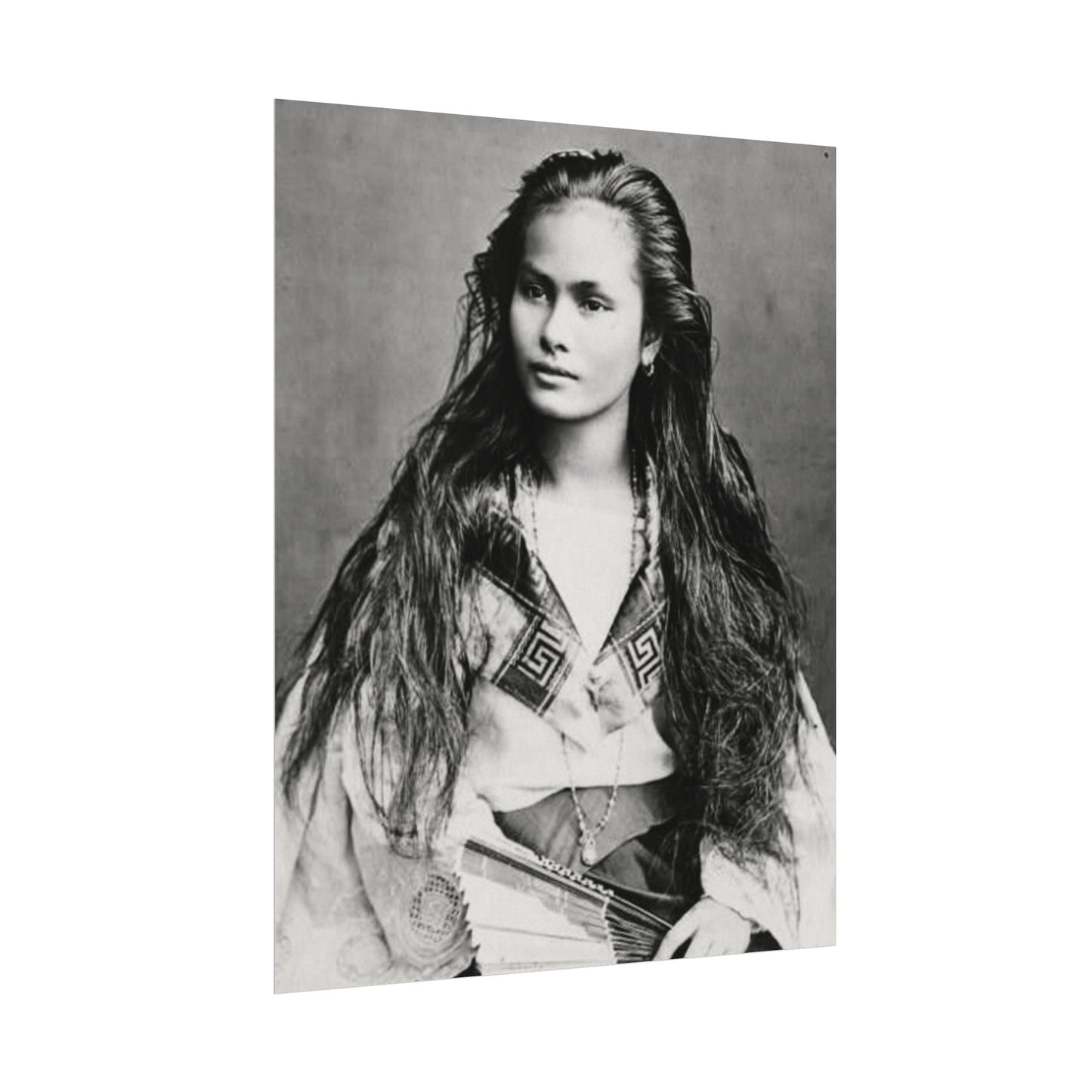 Daughter Of The Nation– Western Textured Watercolor Matte Posters