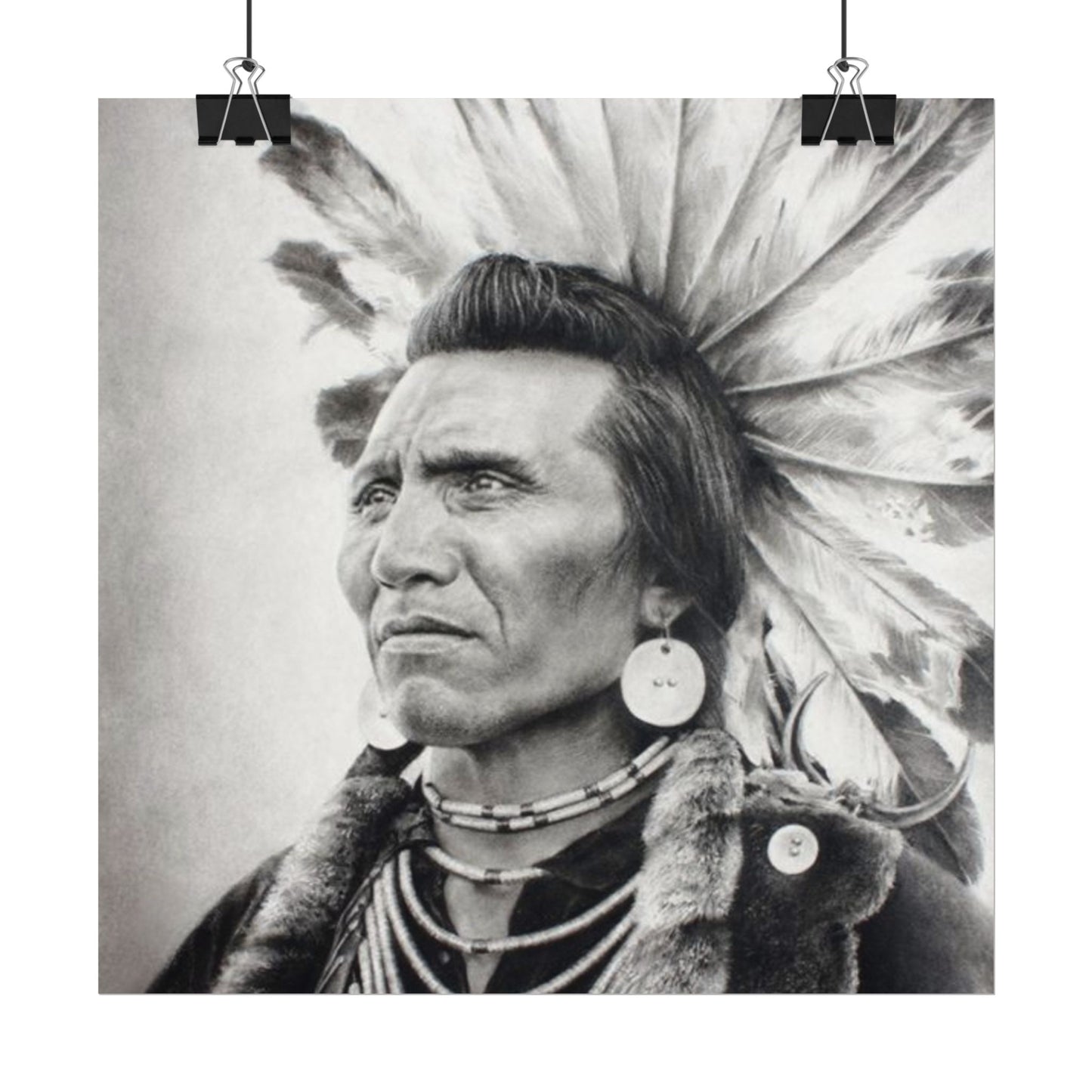 Standing Strength & Rooted Legacies – Western Textured Watercolor Matte Posters