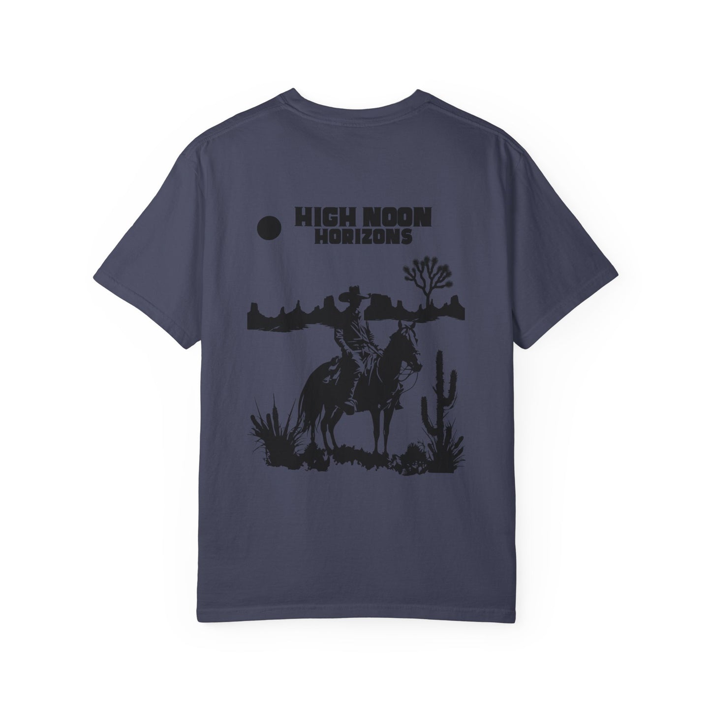 High Noon Horizons Mountain T-Shirt - Western Gift, Nature Lover Tee, Unisex Cotton Shirt