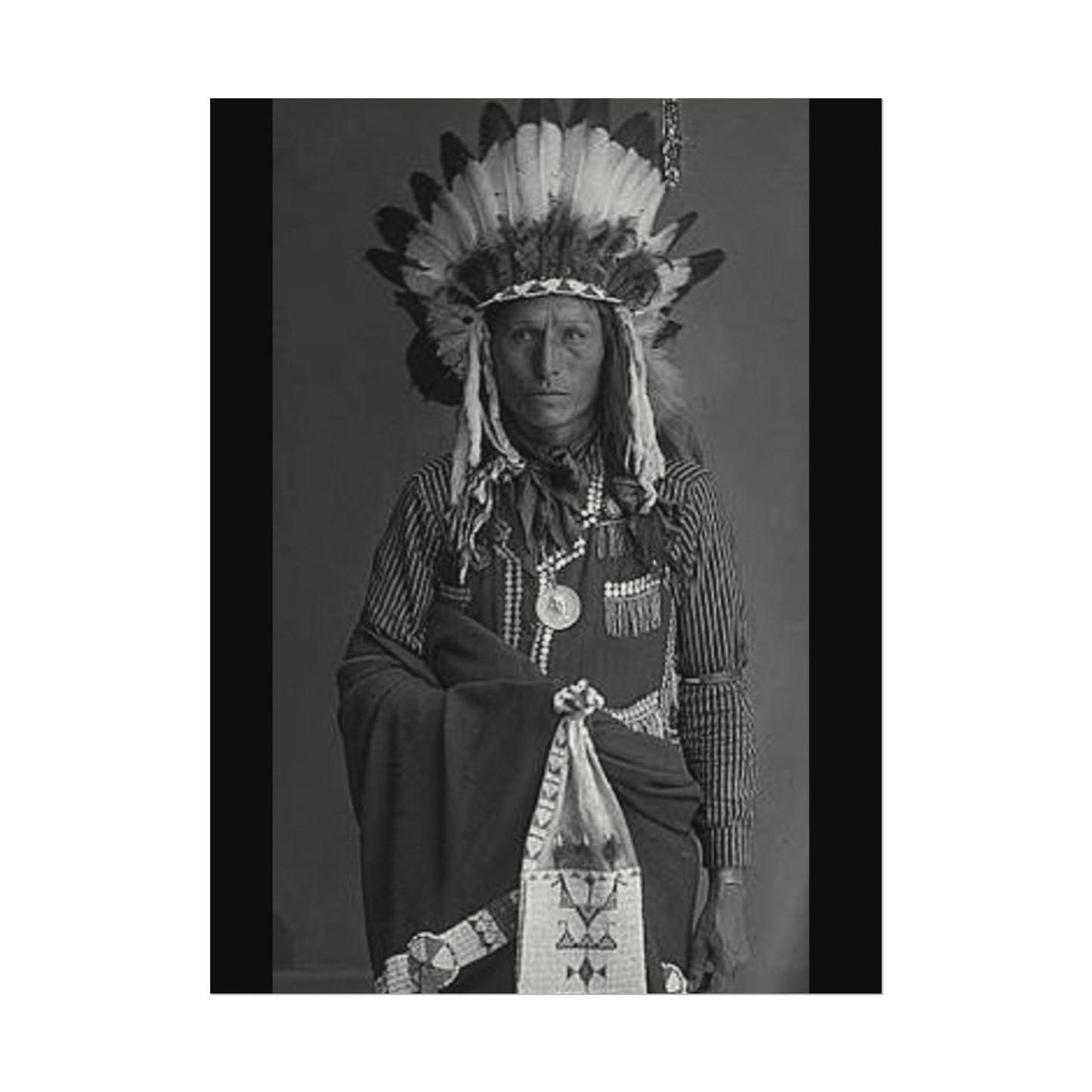 Still As The Wind Remembers – Western Textured Watercolor Matte Posters