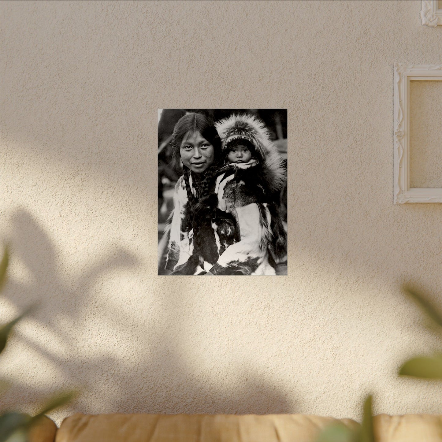 A Mother's Heart – Western Textured Watercolor Matte Posters