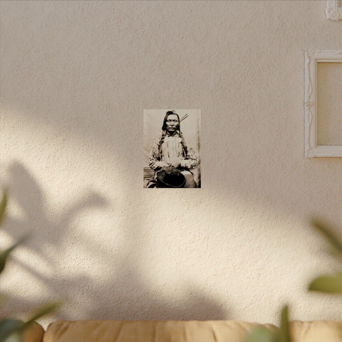 Shadow Warrior – Western Textured Watercolor Matte Posters