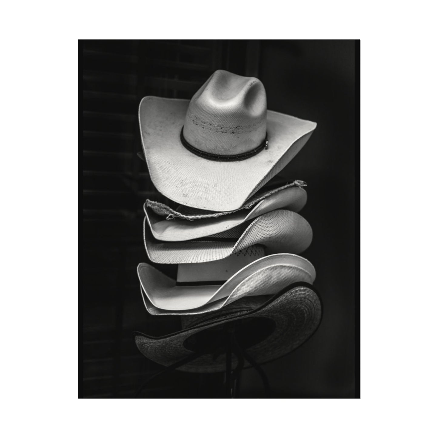 I Tip My Hat To The Keeper Of The Stars– Western Textured Watercolor Matte Posters