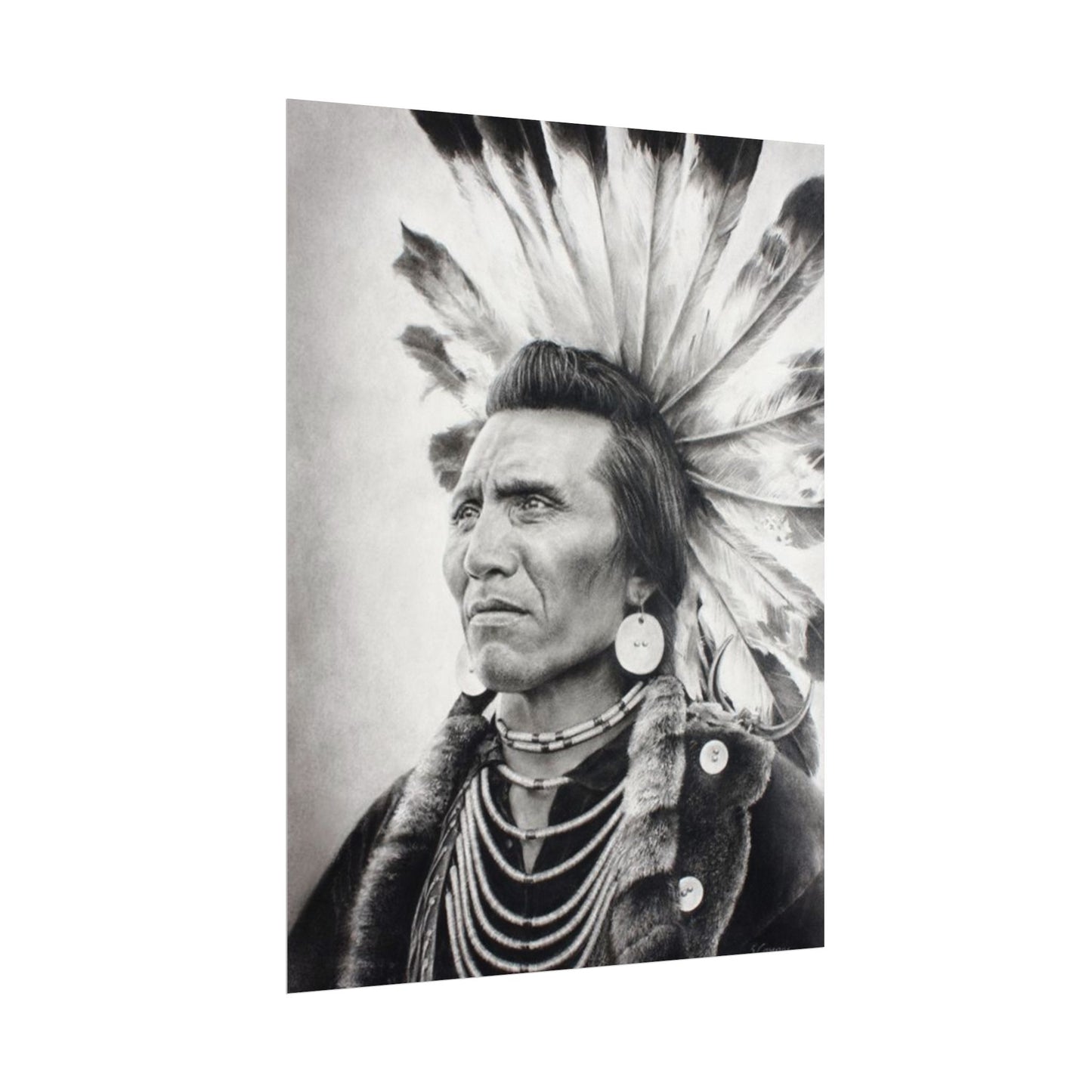 Standing Strength & Rooted Legacies – Western Textured Watercolor Matte Posters