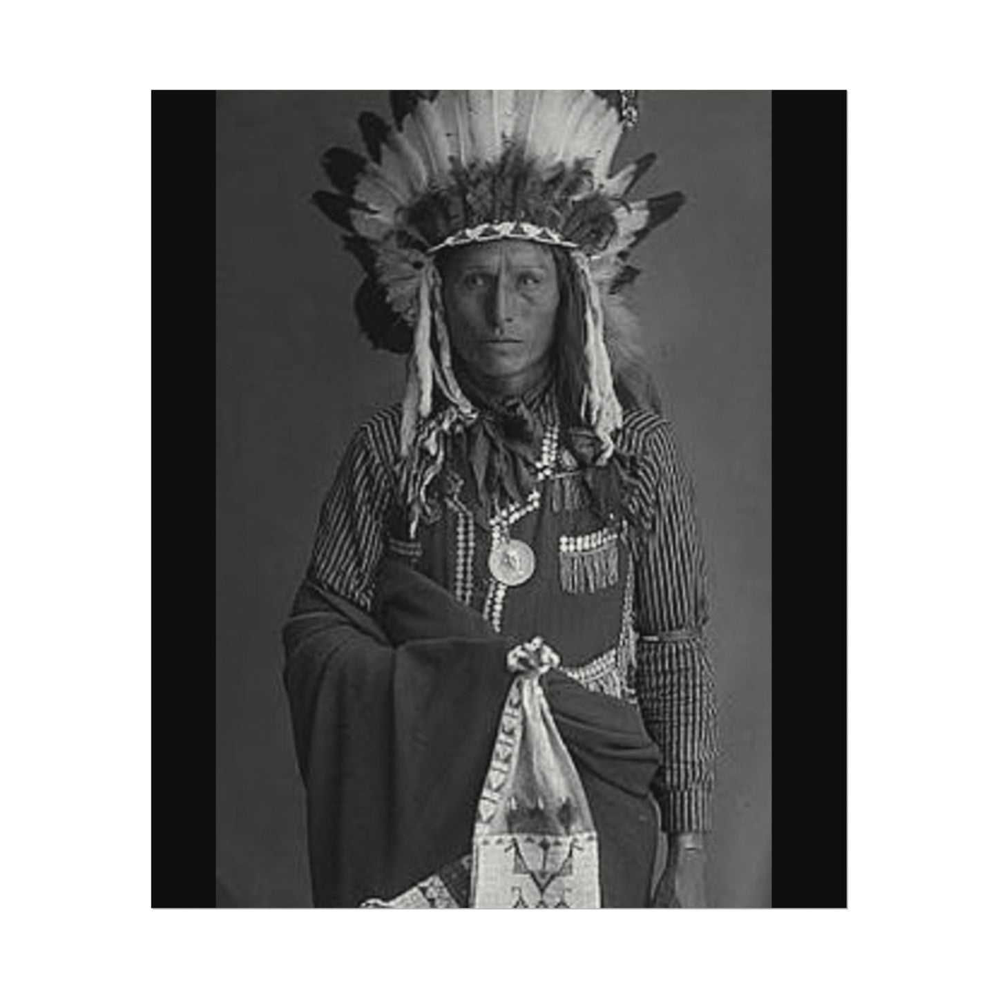 Still As The Wind Remembers – Western Textured Watercolor Matte Posters