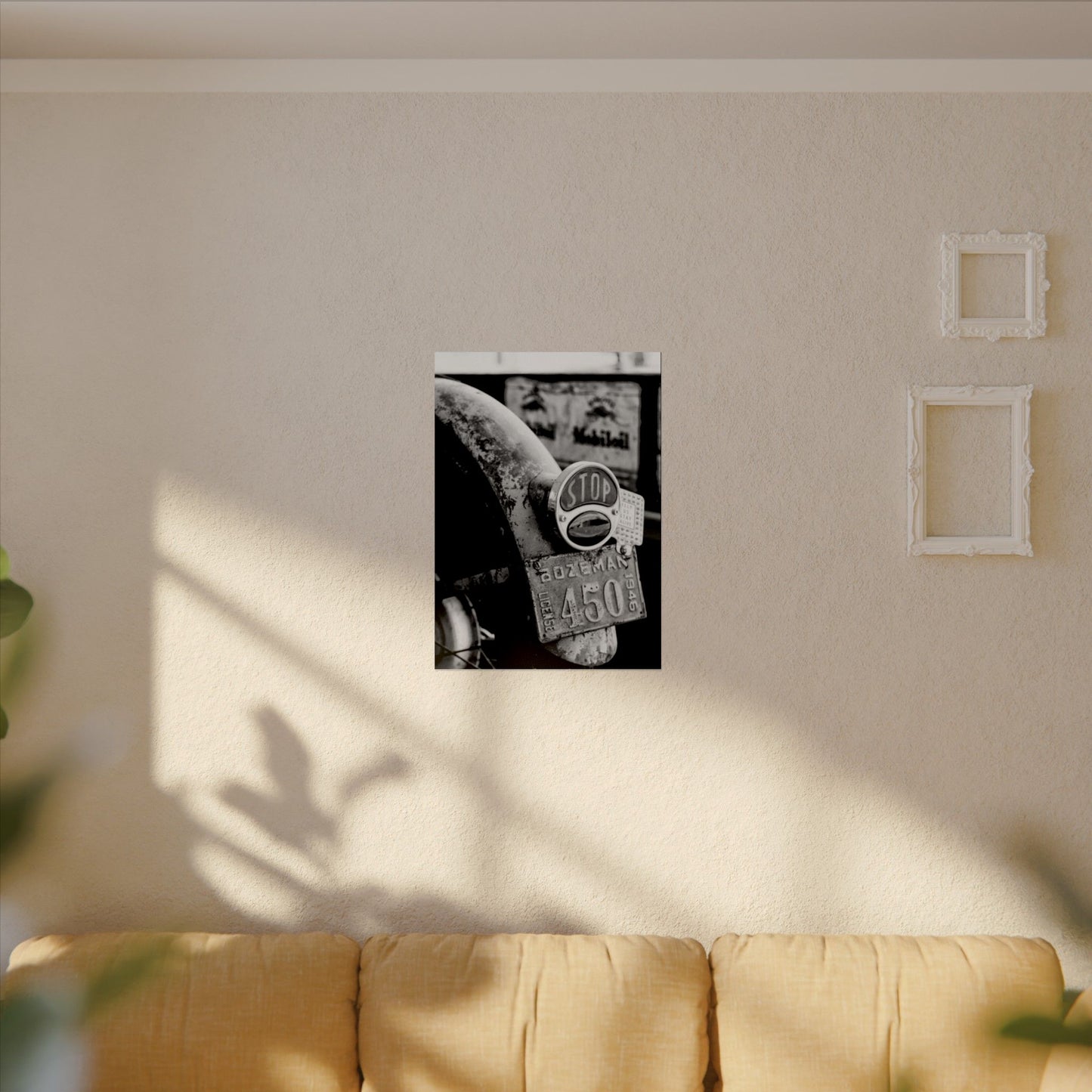 Motor Head Metal – Western Textured Watercolor Matte Posters