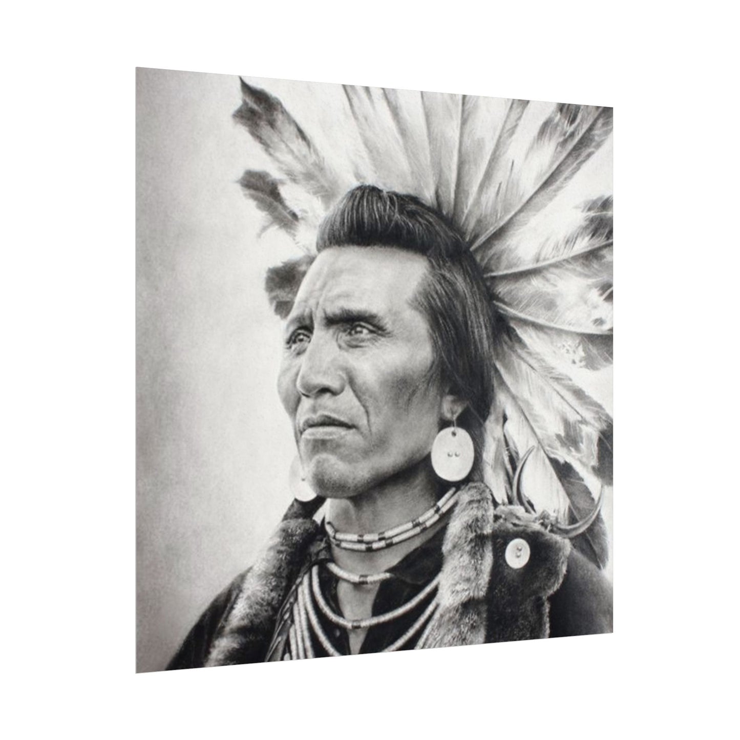 Standing Strength & Rooted Legacies – Western Textured Watercolor Matte Posters