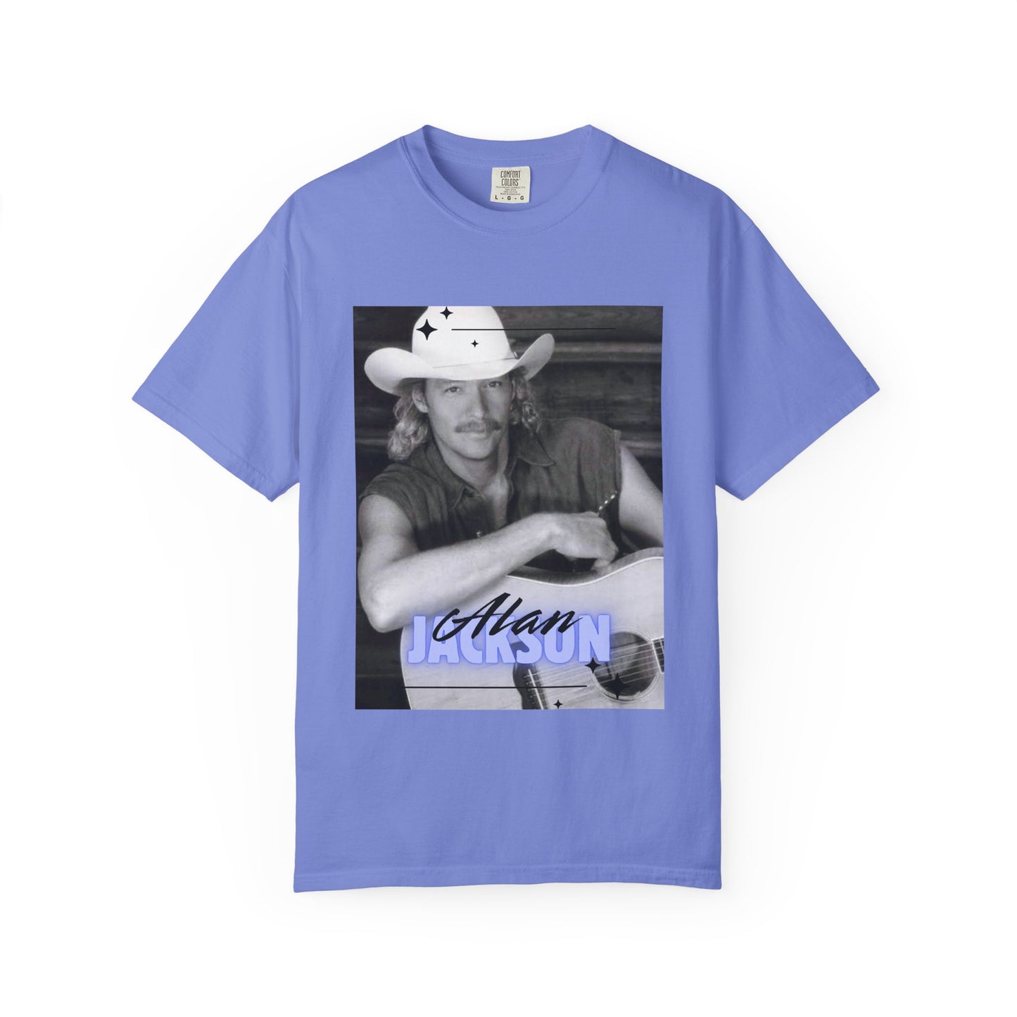 Alan Jackson Retro Country Music Tee, Unisex T-Shirt, Nostalgic Graphic Tee, Gift for Music Lovers, Vintage Style Shirt