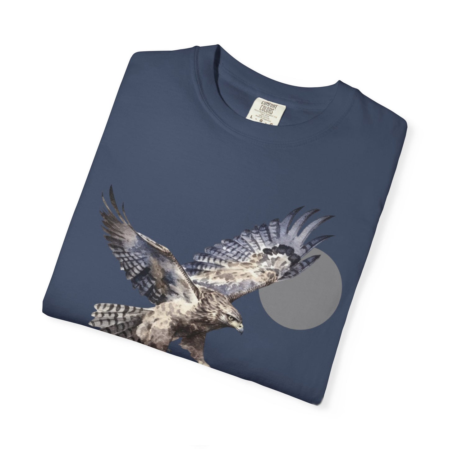 Flying High Wildlife Adventure Tee Unisex Garment-Dyed T-shirt, Boho Nature Tee, Camping Shirt, Adventure Apparel, Gift for Wilderness Lovers