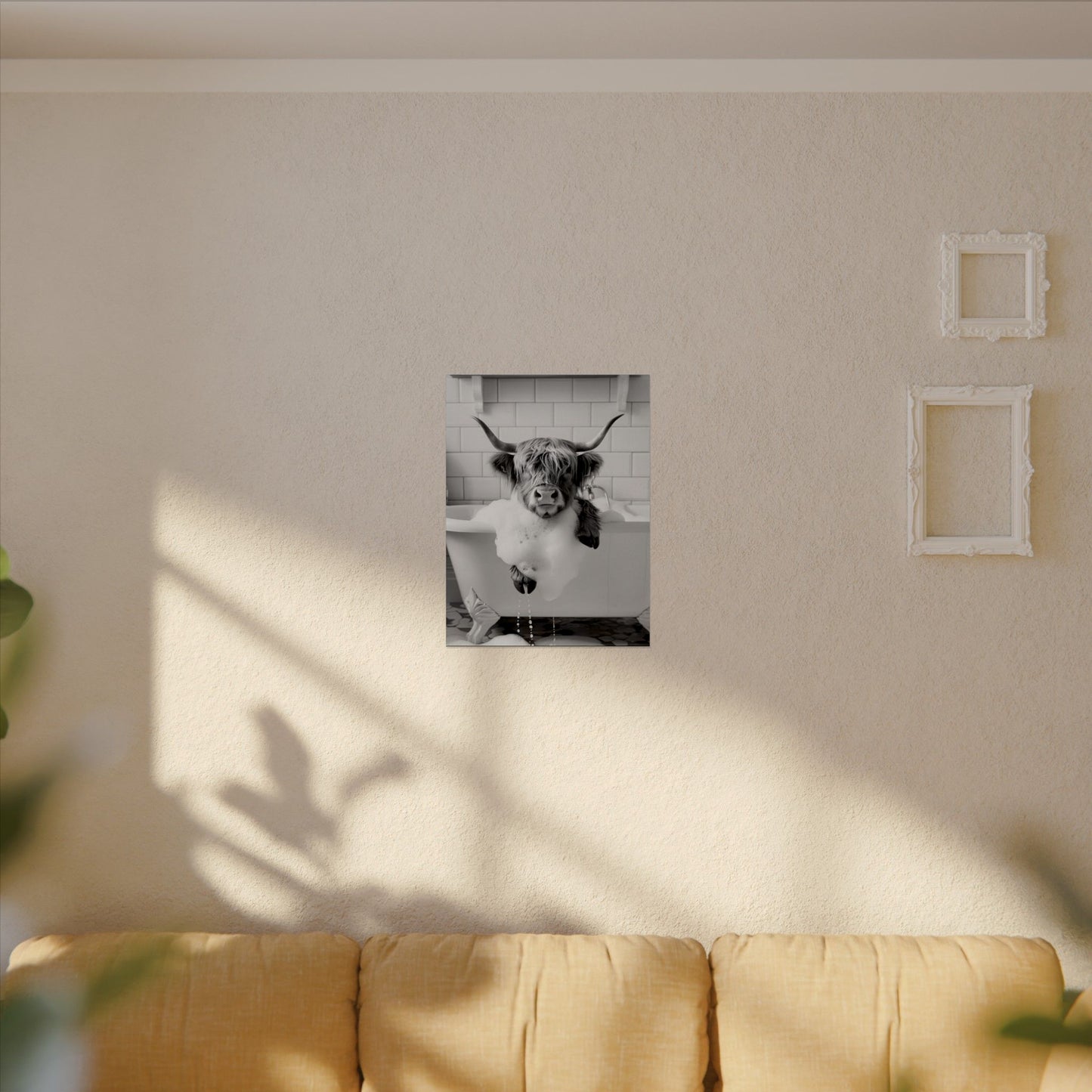 Hoofs & Suds – Western Textured Watercolor Matte Posters