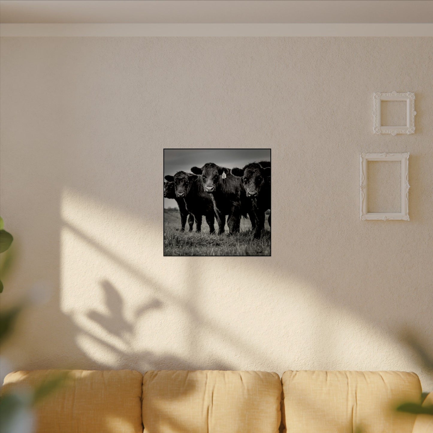 The Grazing Crew – Western Textured Watercolor Matte Posters