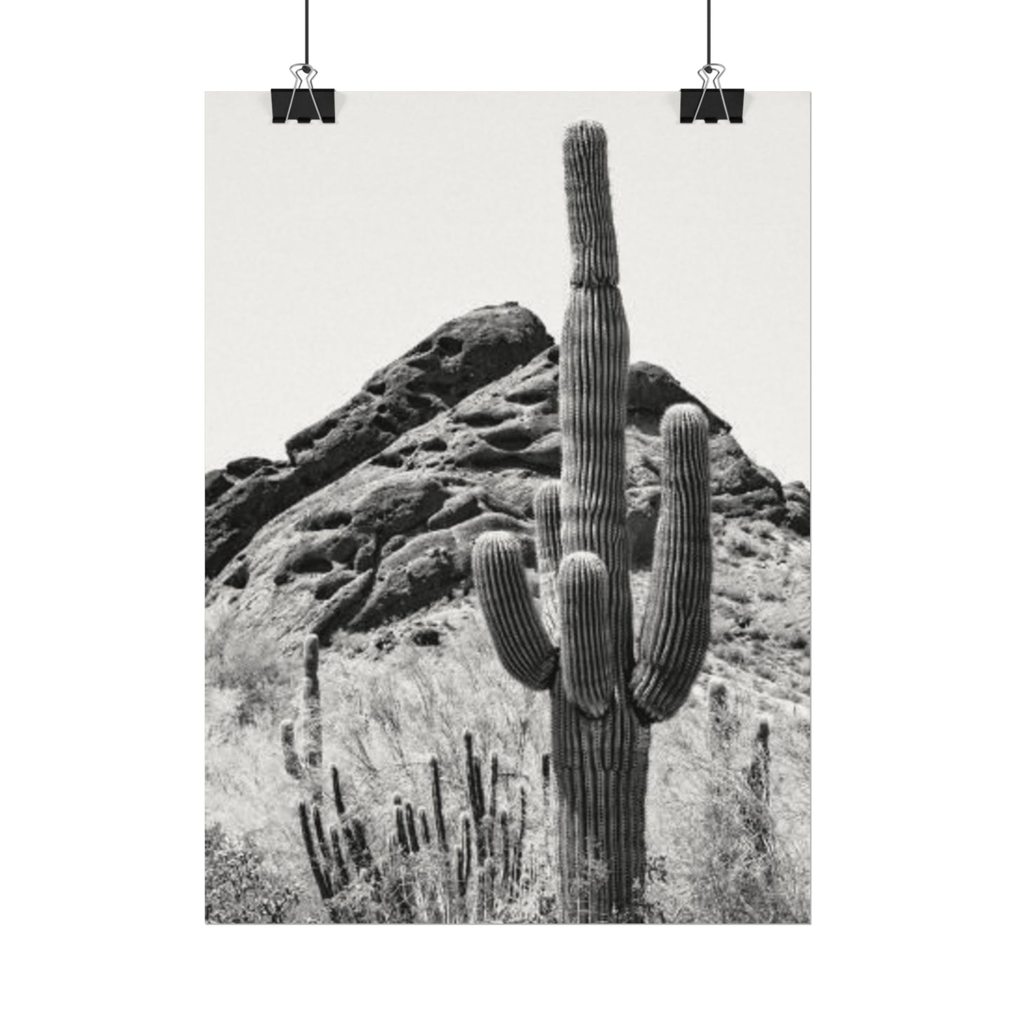 Reach For The Sky – Western Textured Watercolor Matte Posters