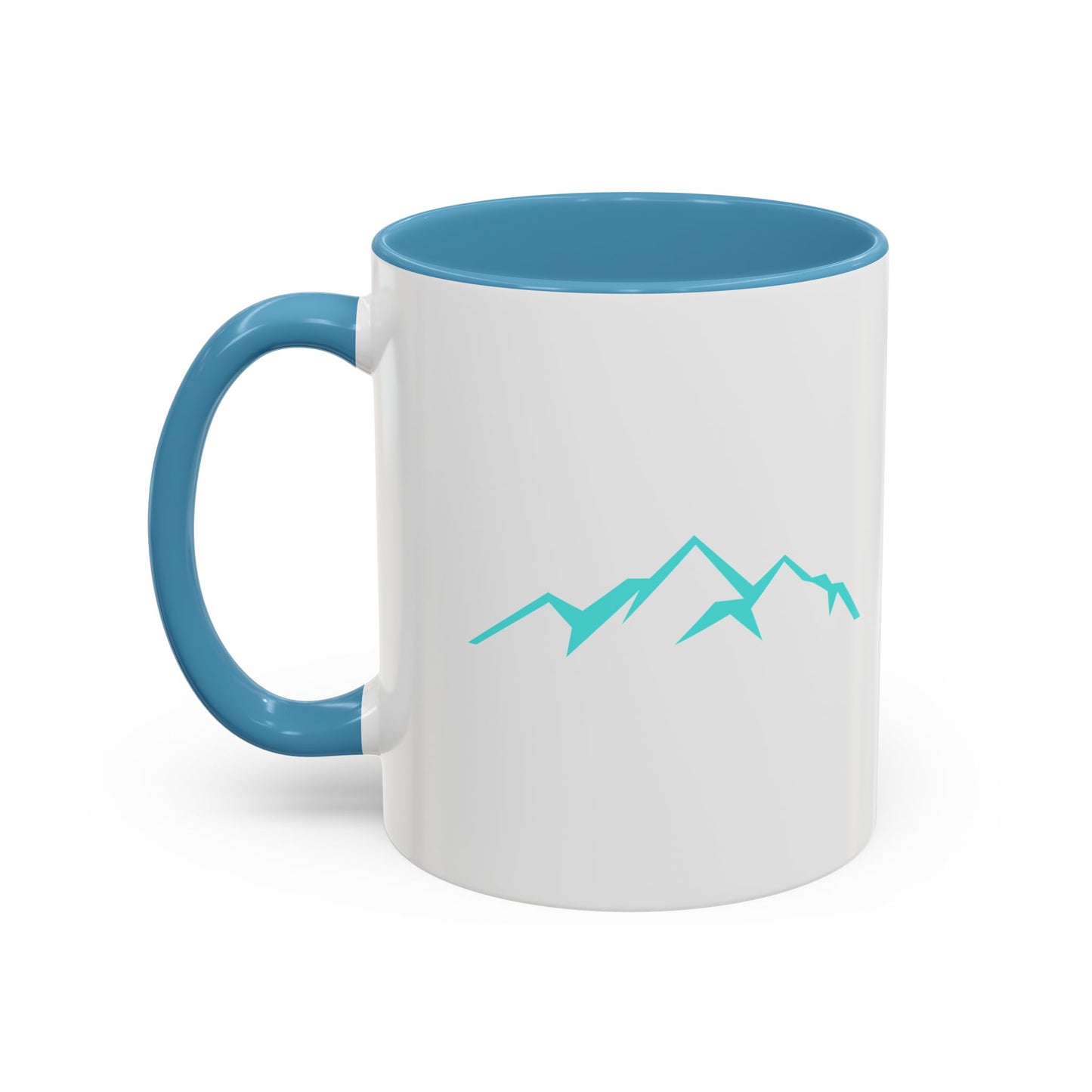 Mountain Vibes Accent Coffee Mug, Unique Gift for Nature Lovers, Adventure Mug, Hiking Enthusiast, 11oz, 15oz