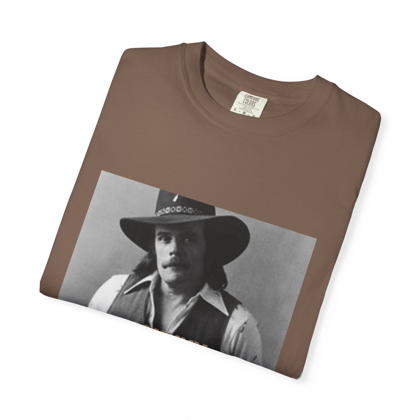 Retro Johnny Paycheck Unisex Garment-Dyed T-Shirt, Vintage Style Tee, Casual Wear, Music Festival Shirt, Gift for Him/Her, Streetwear