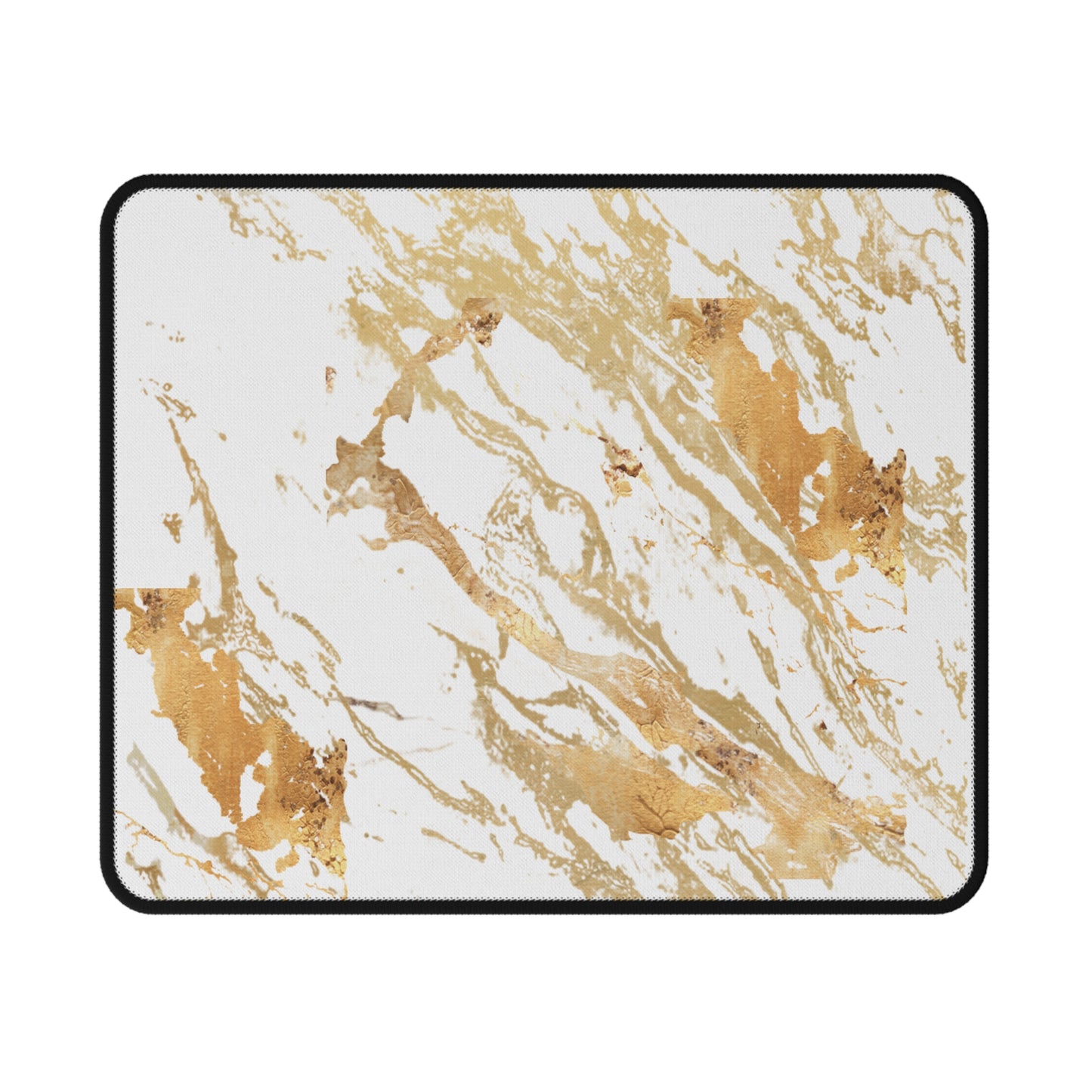 Gold Marble Non-Slip Gaming Mouse Pad, Computer Accessories, Gamer Gift, Desk Decor, Unique Mouse Mat, Animal Lover Gift