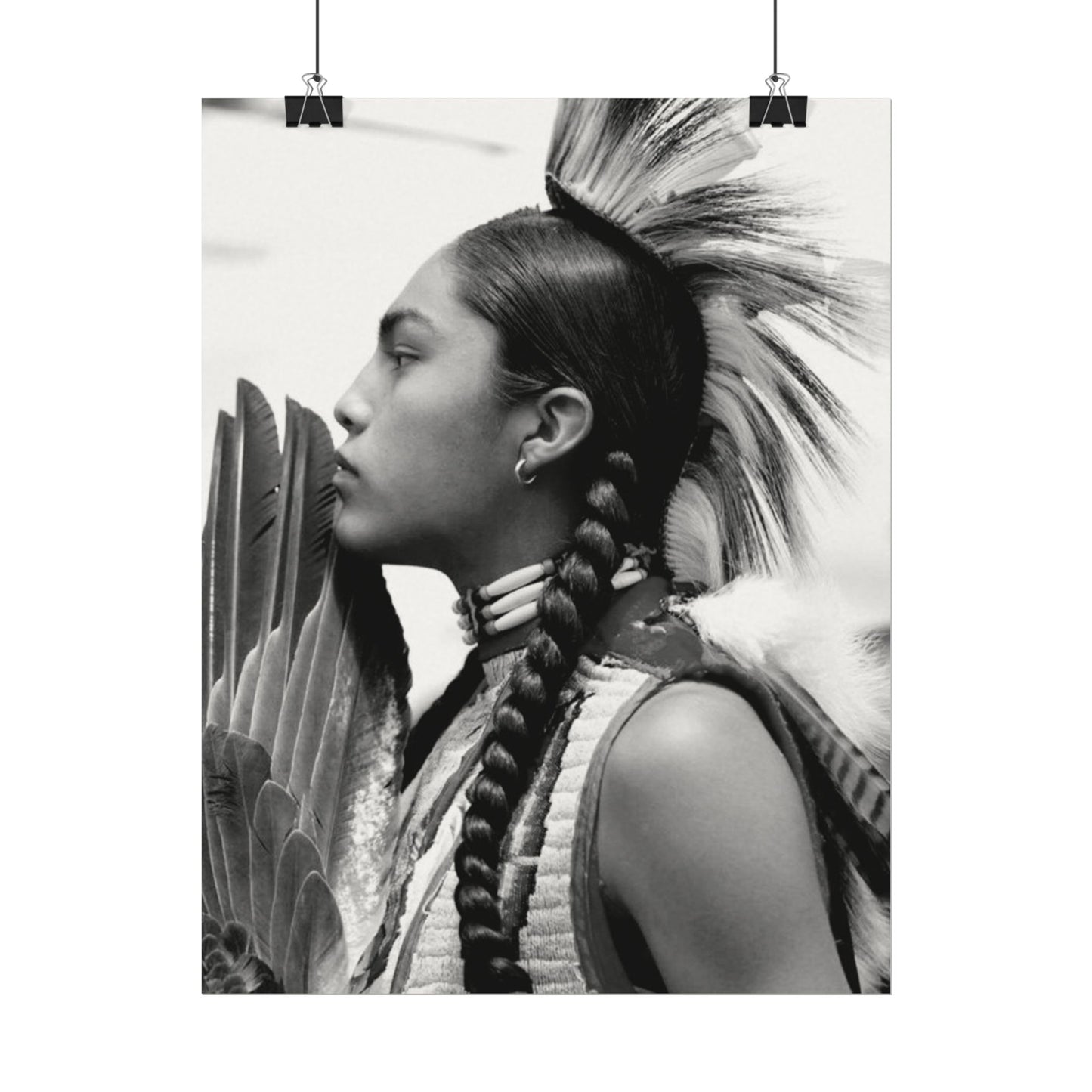 Soar High On Wings Like Eagles – Western Textured Watercolor Matte Posters