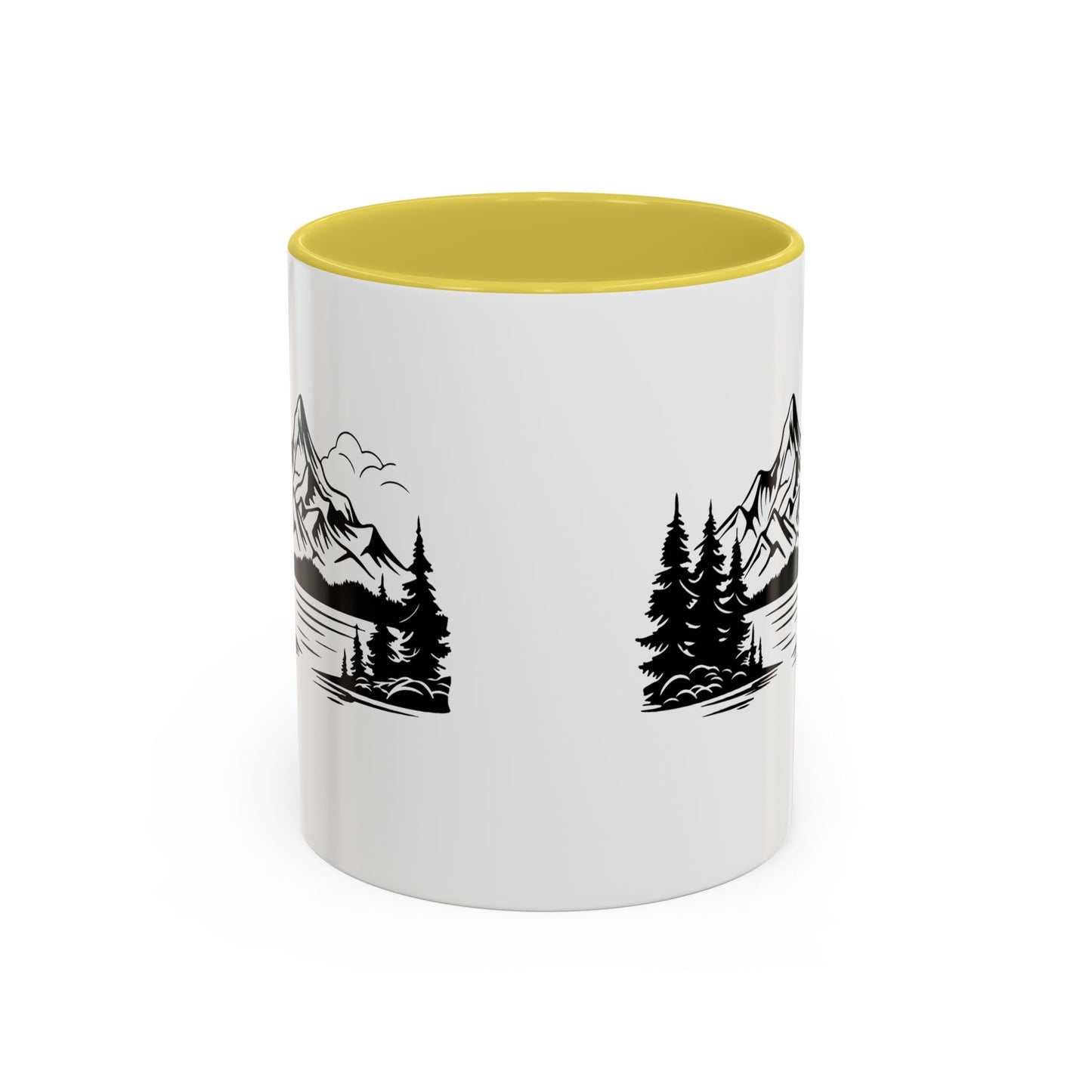 Mountain View Coffee Mug, Inspirational Nature Cup, Outdoor Lover Gift, Adventure Lover's Drinkware, Travel Mug