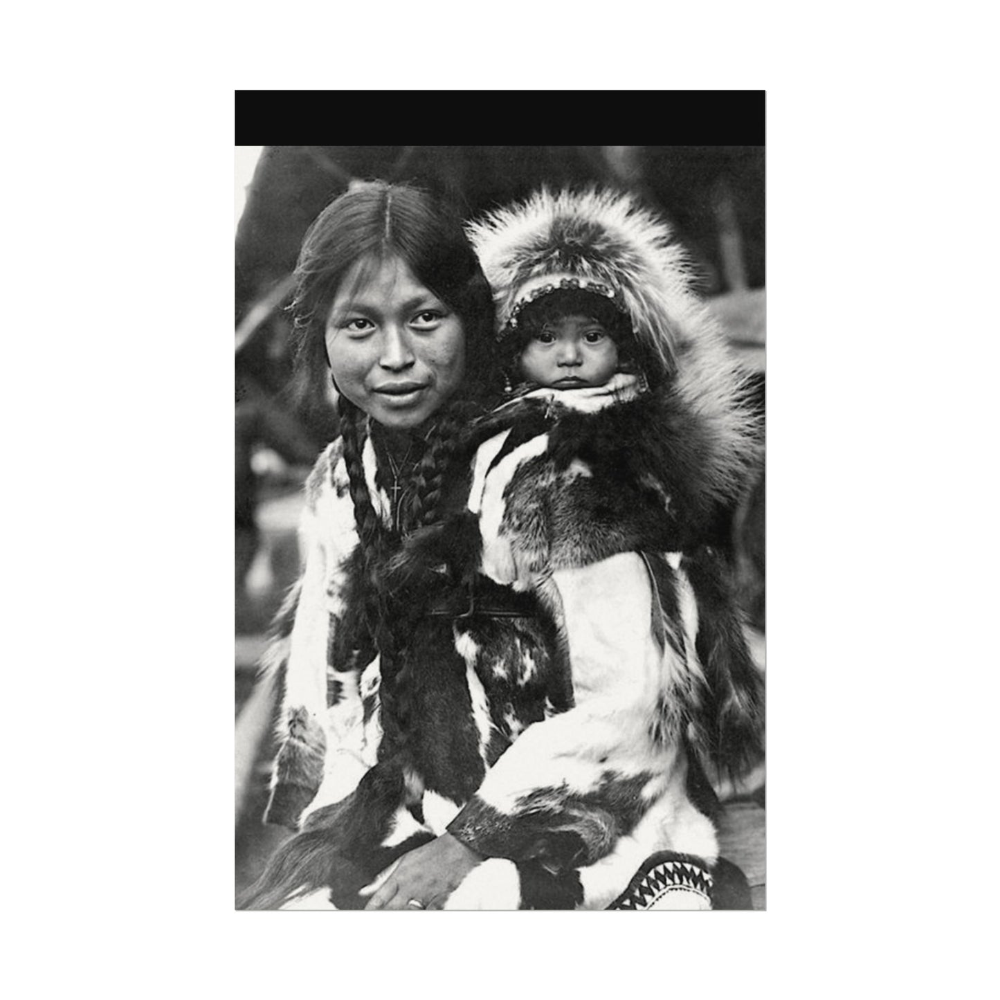 A Mother's Heart – Western Textured Watercolor Matte Posters