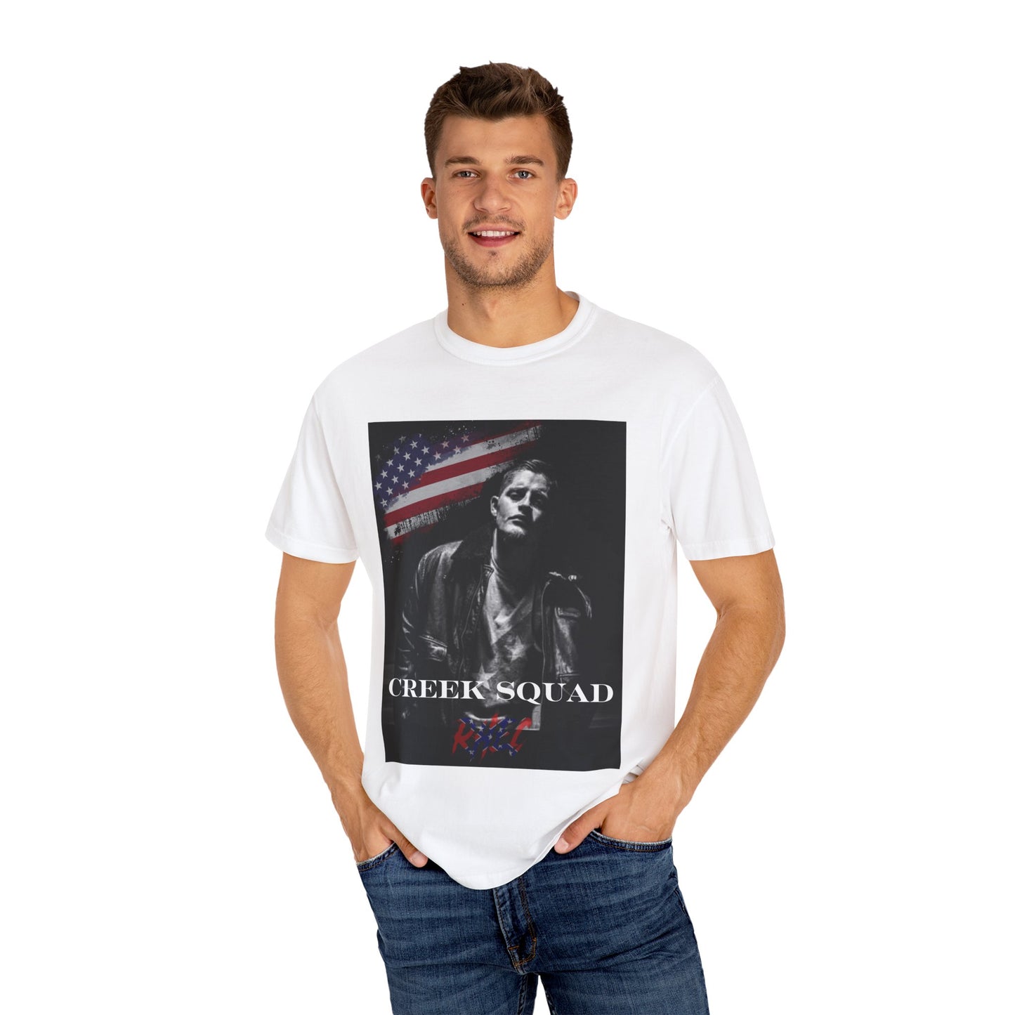 Rebel Spirit Upchurch T-Shirt, Graphic Tee, Creek Squad Shirt, Unisex Casual Top, Music Lover Gift, Patriotic Clothing